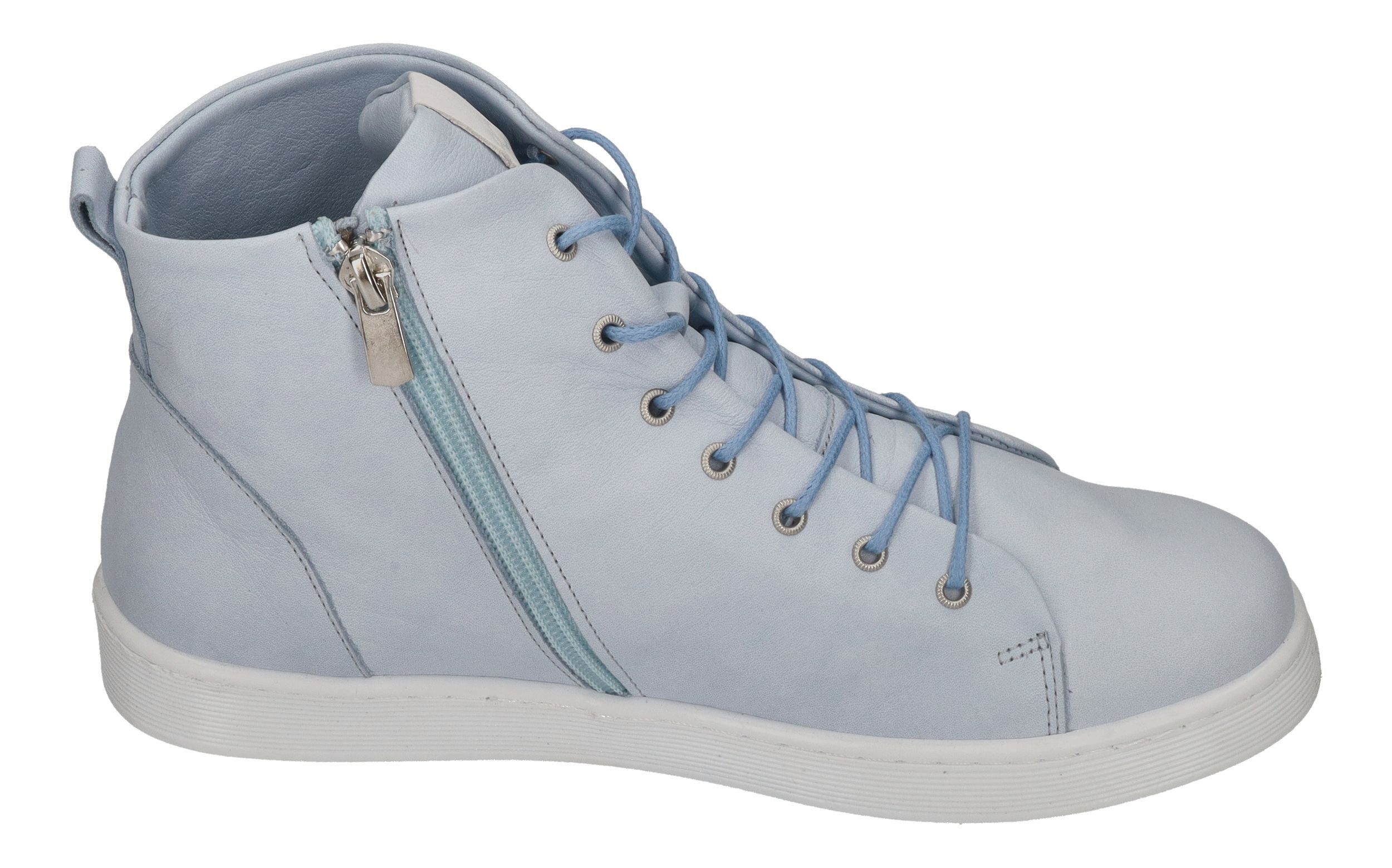 Andrea Conti 0343645-828 Sneaker Pastellblau Weiß – Bild 4 von 5
