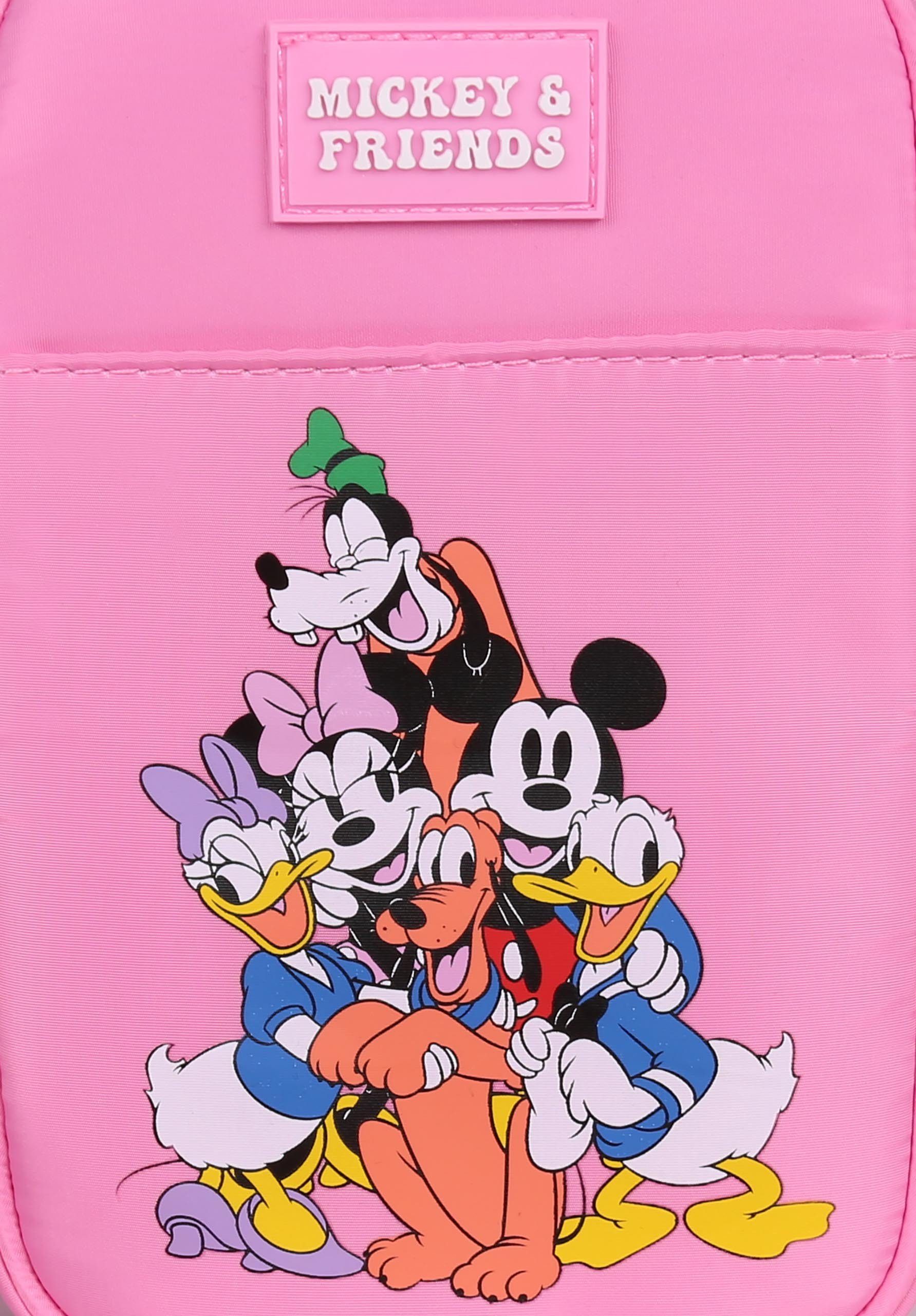Disney Gürteltasche Mickey Mouse Disney rosa Mini-Tasche, Gürteltasche 17x11x3 cm