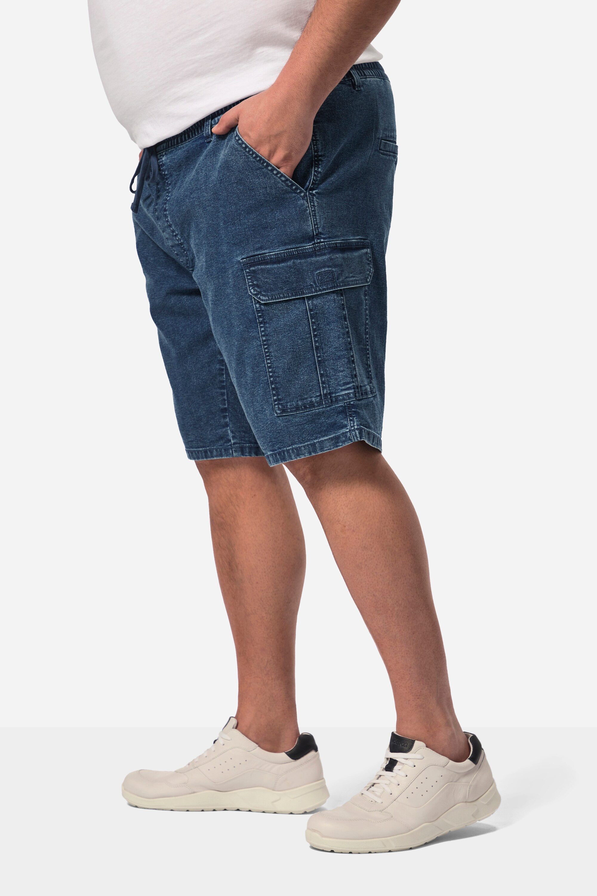 Men Plus Jeansbermudas Jeans-Cargobermuda