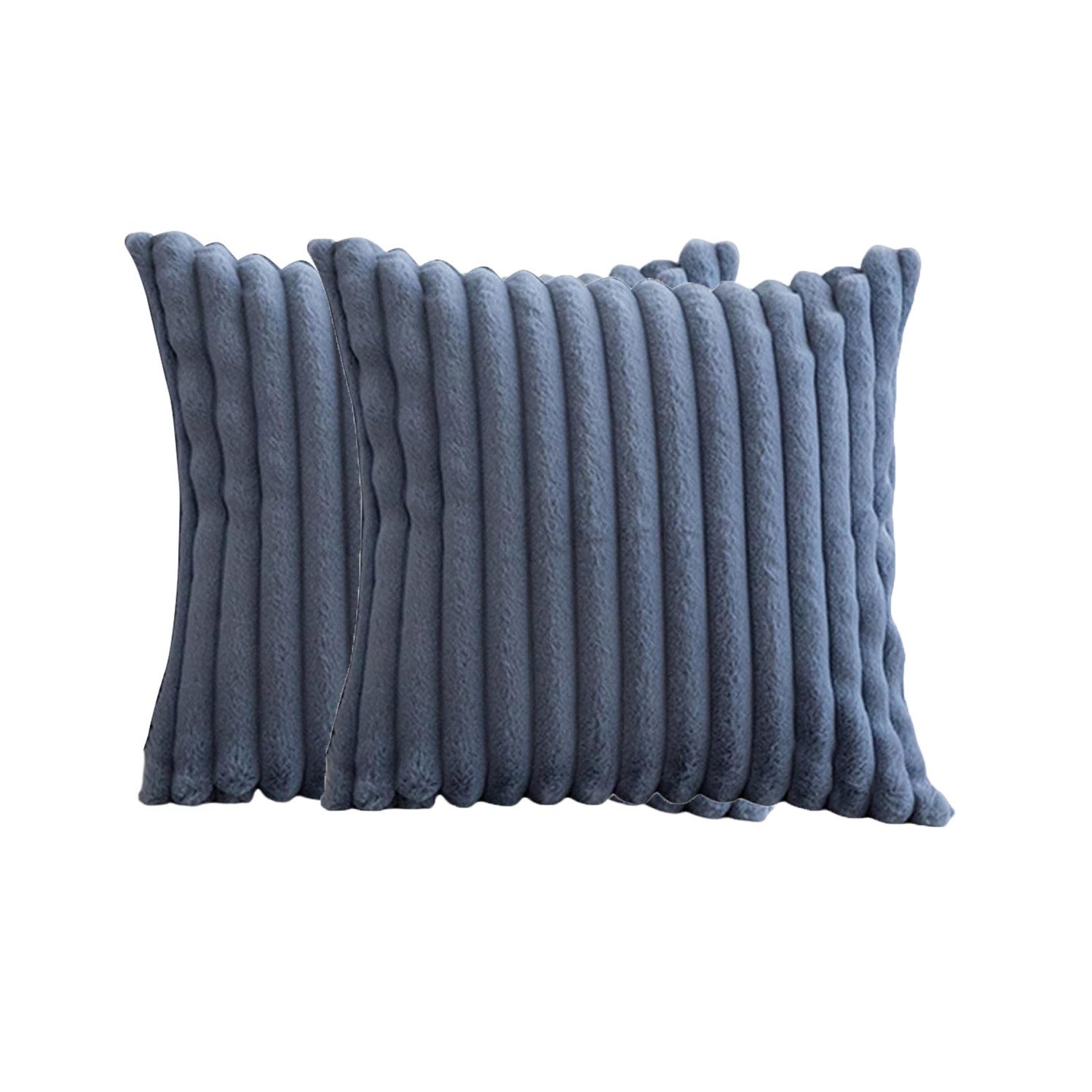 OKWISH Kissenbezüge 2er Set Flauschig Plüsch Deko Dekokissen Sofakissen Zie günstig online kaufen