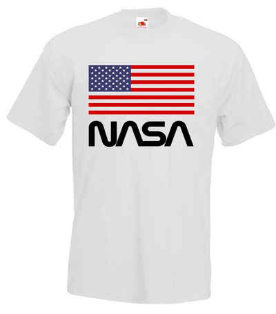 Youth Designz T-Shirt NASA USA Herren T-Shirt mit trendigem Frontprint