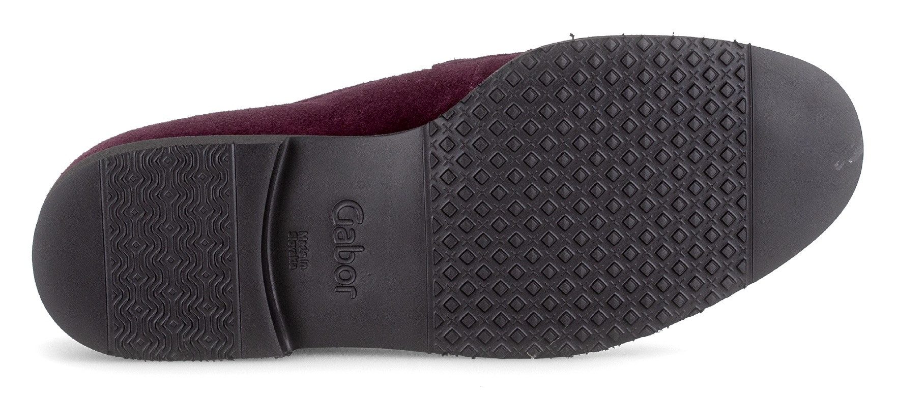 Gabor Loafer, Blockabsatz, Sipper, Businessschuh mit Glitzer am Sohlenrand