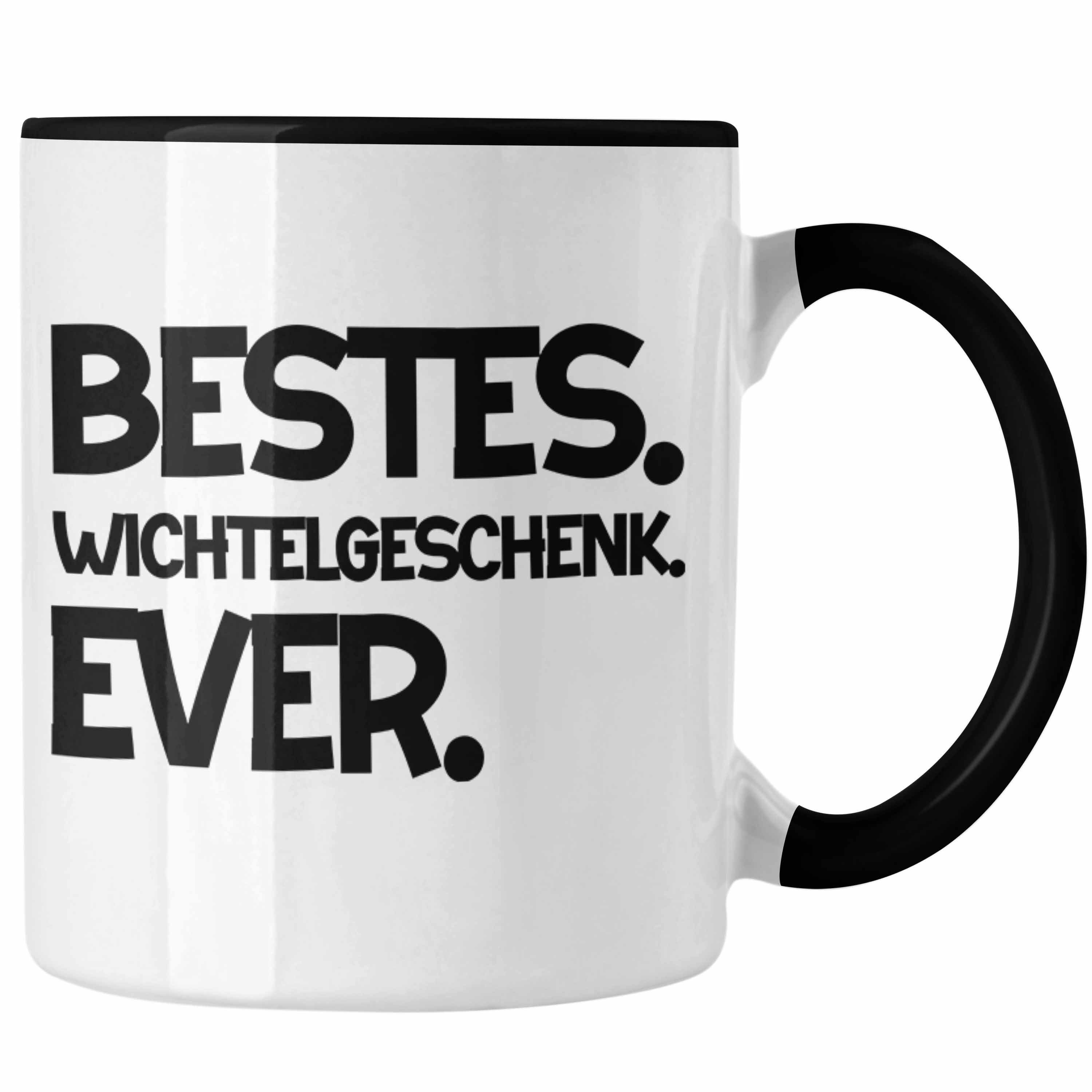 Wichteln Best Schwarz Kollegen Weihnachten Wichtelgeschenk Frauen für Trendation Tasse Geschenk