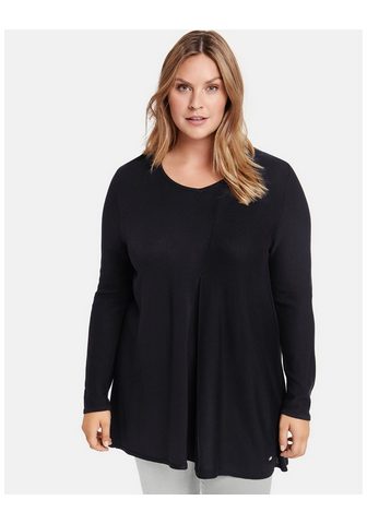 SAMOON Пуловер длинный рукав с круглым вырезо...