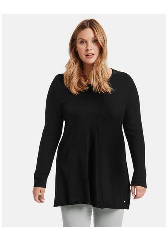 SAMOON Пуловер длинный рукав с круглым вырезо...