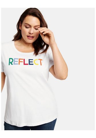 SAMOON Футболка c короткими рукавами с круглы...