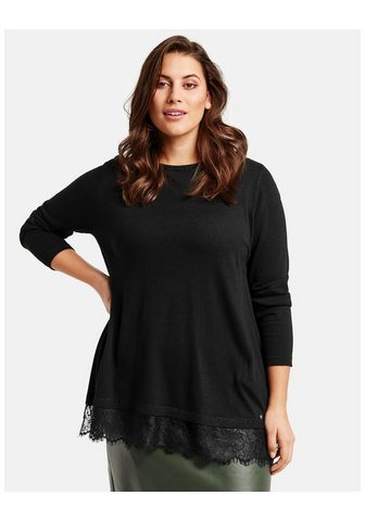 SAMOON Пуловер длинный рукав с круглым вырезо...