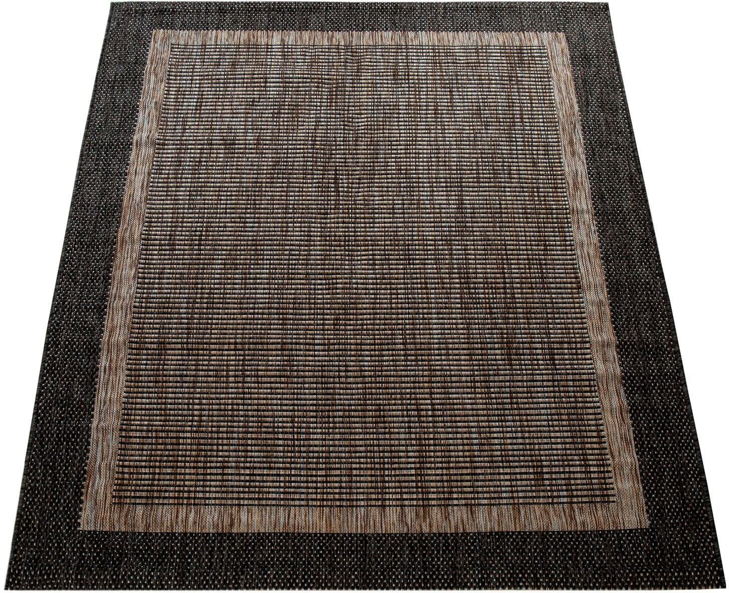 Teppich »Illusion 325«, Paco Home, rechteckig, Höhe 5 mm, Flachgewebe,  meliert, mit Bordüre, In- und Outdoor geeignet, UV-beständig, Wohnzimmer  online kaufen | OTTO