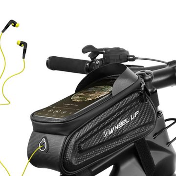 Silberstern Fahrradtasche Bicycle bag top mobile phone mounting bag EVA bicycle protective cover (1-tlg), Cycling equipment, compatible with mobile phones below 7.0 inches