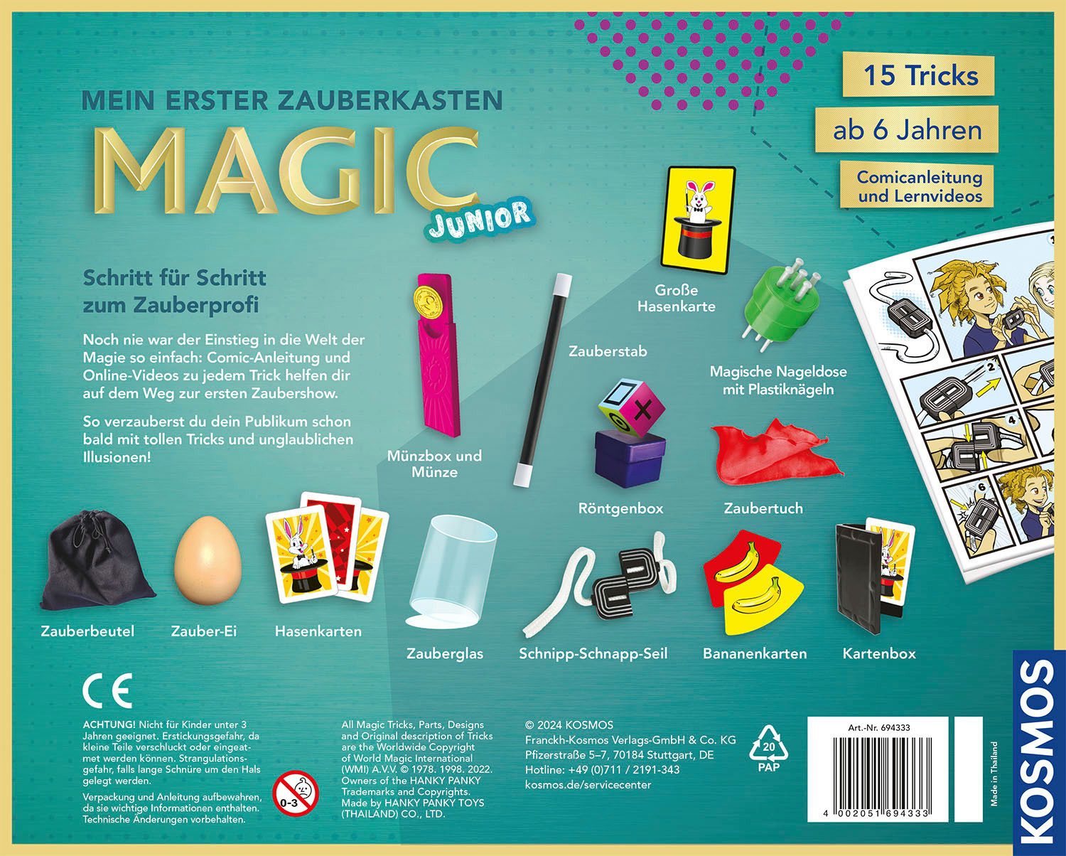 Kosmos Zauberkasten Mein erster Zauberkasten Magic Junior