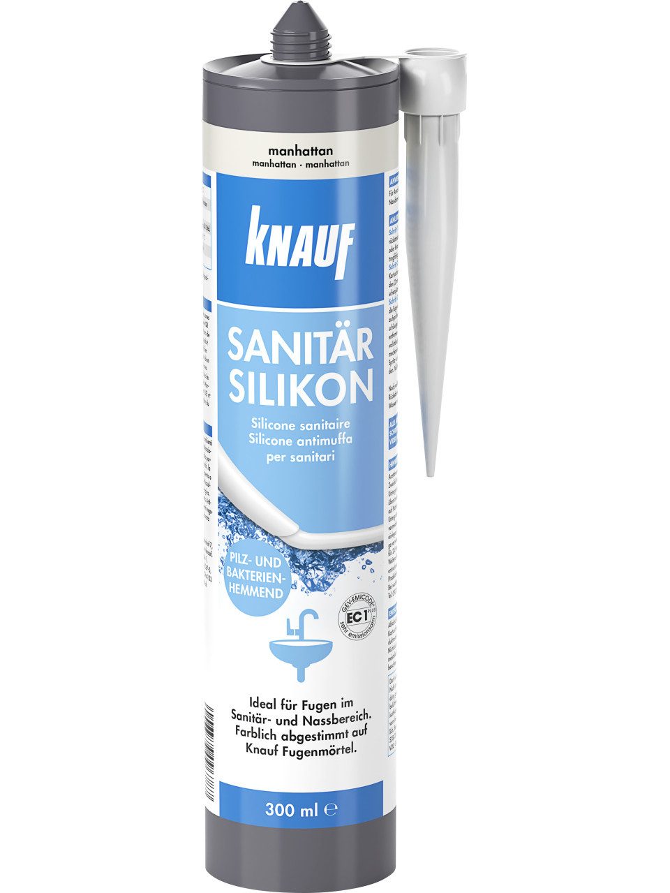 KNAUF Silikon Knauf Сантехника Silikon manhattan 300 ml