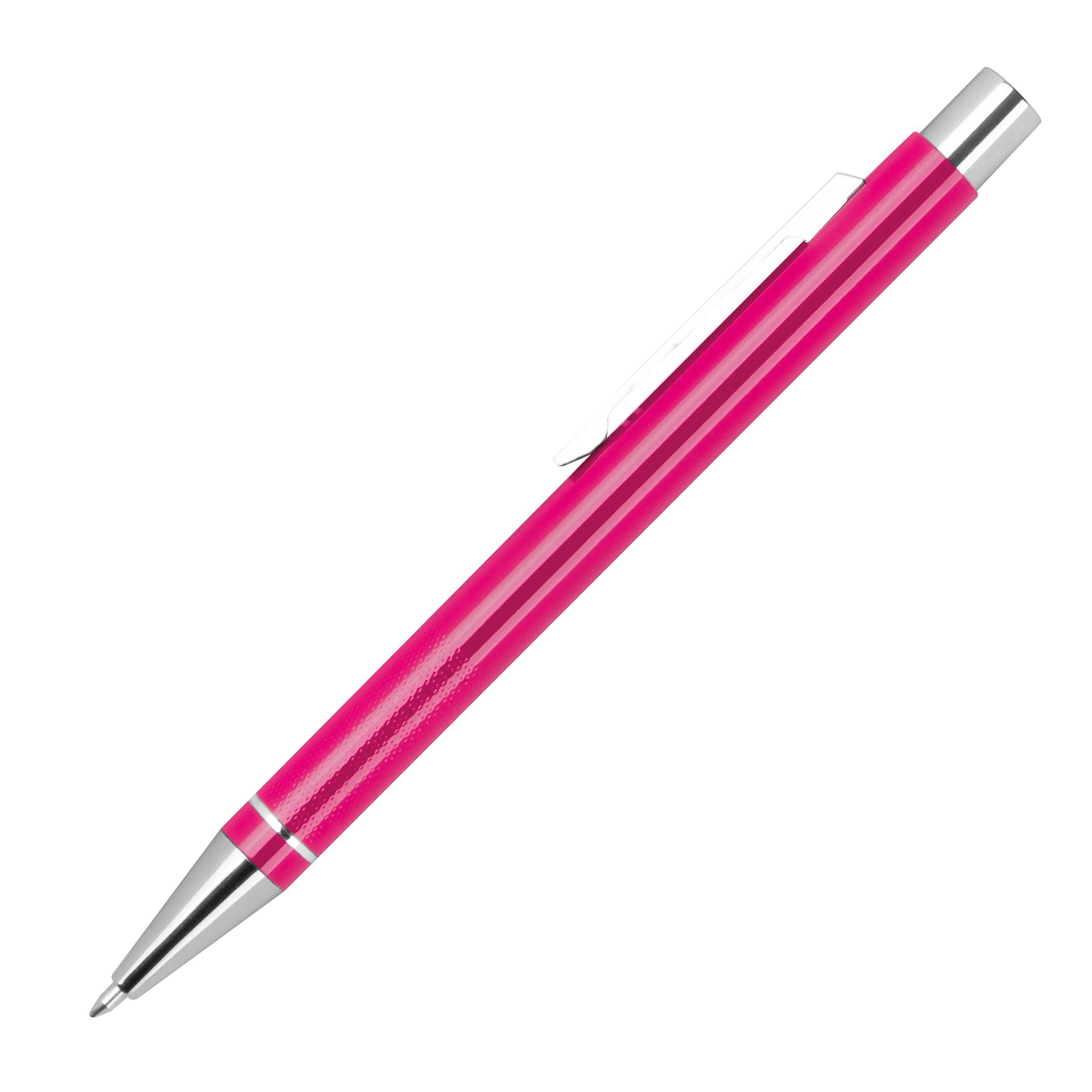Easy Gifts Kugelschreiber Gel-Kugelschreiber / aus Metall / Gelschreiber / Farbe: pink