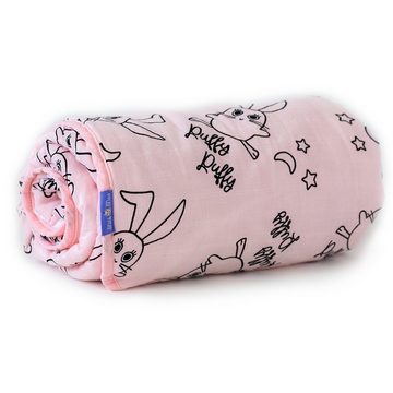 Babydecke Milk&Moo Chancin Musselin Flauschige Babydecke, 90x110cm, MILK&MOO