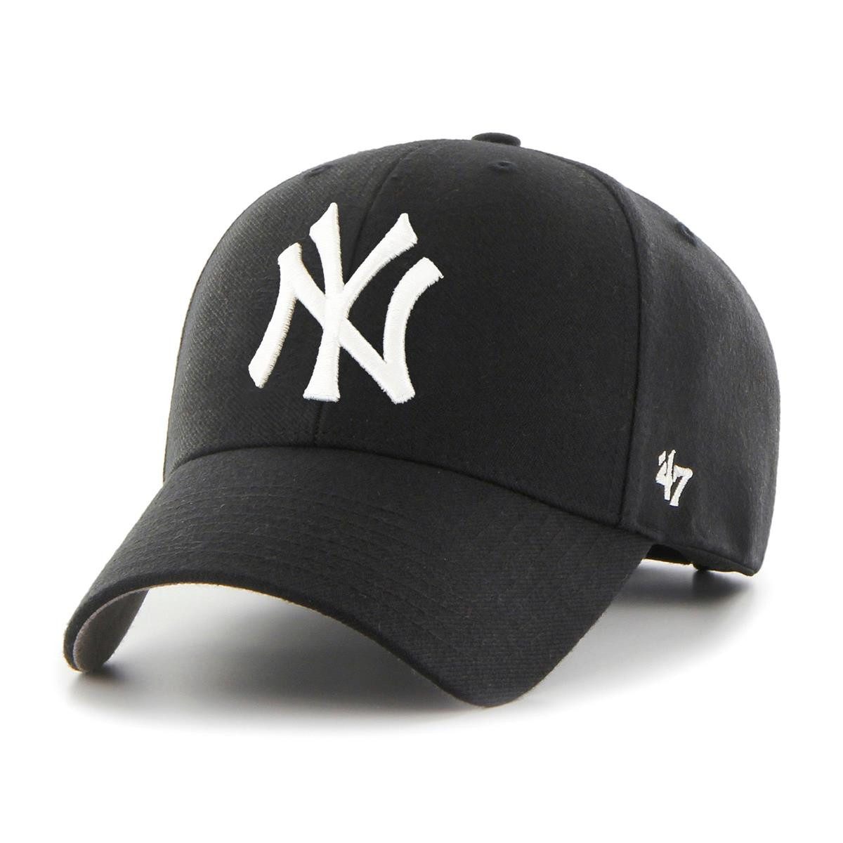 Baseball Cap '47 Brand MLB New York Yankees '47 MVP Curved Cap Black
