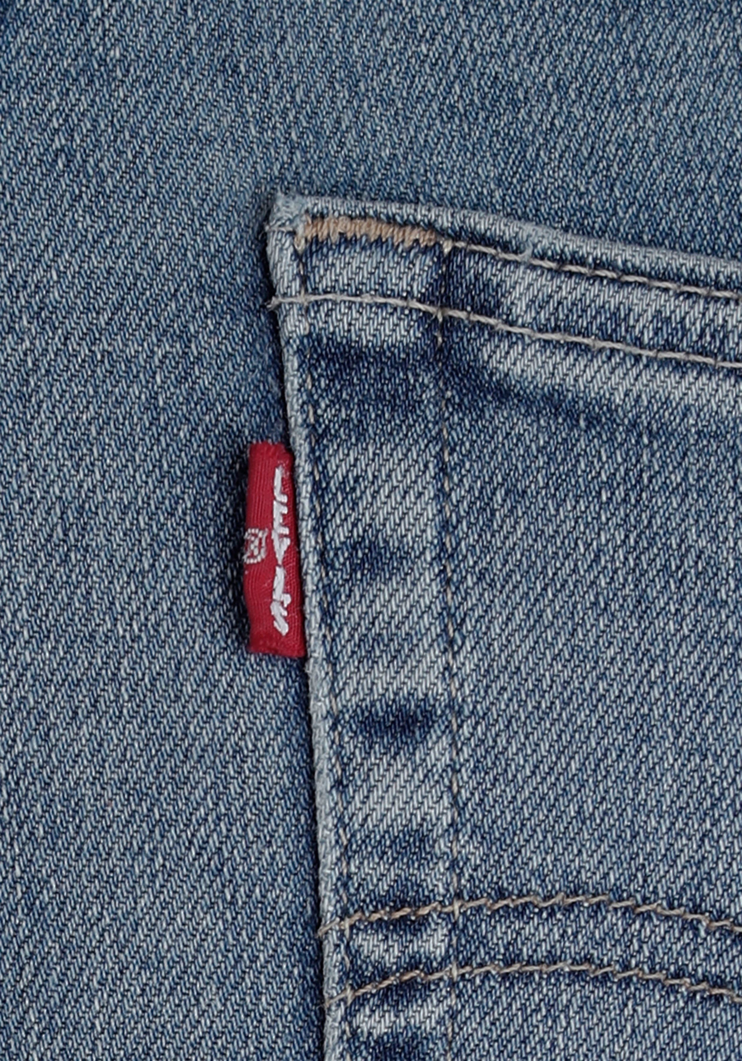 Levi's® Skinny-fit-Jeans 721 Bund High hohem rise used-denim mit skinny blue