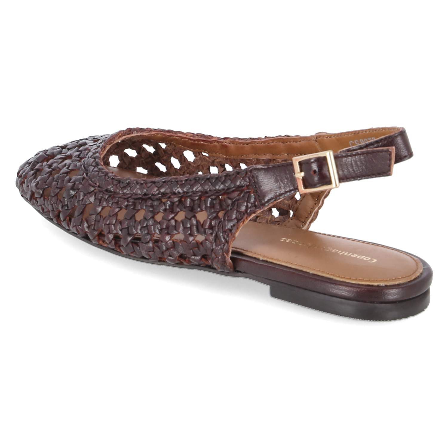 Copenhagen Studios Copenhagen Shoes CS8977-0012 BROWN Damen Glattleder brown Slingpumps