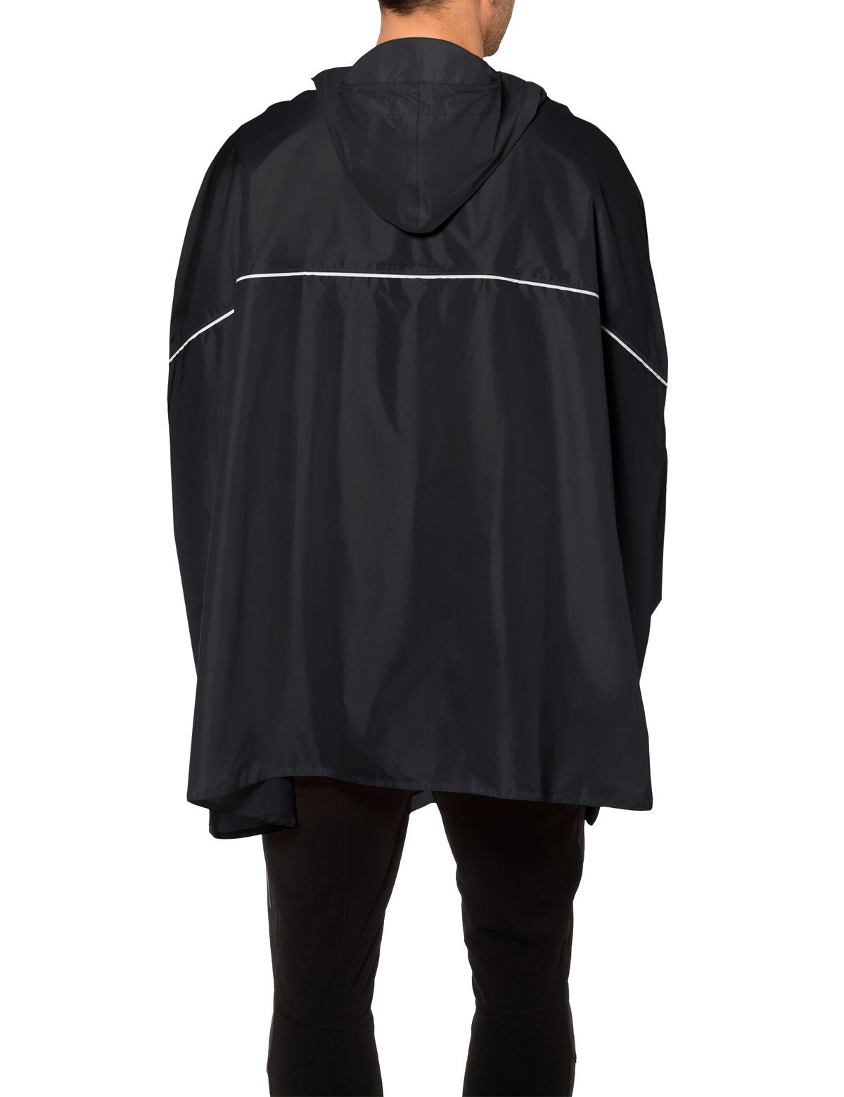 Poncho VAUDE Valdipino (1-St) Regenponcho black