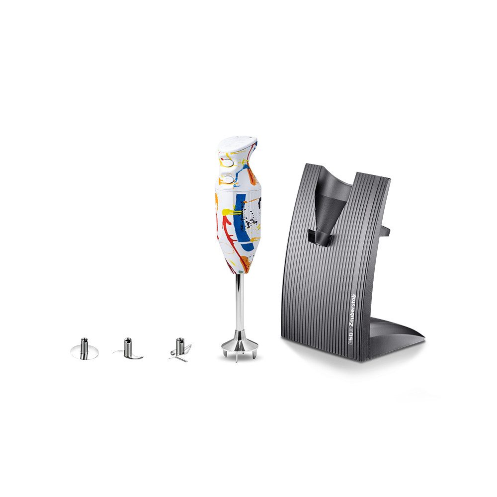 ESGE-Zauberstab Stabmixer Design Edition 91001/91003/91012/91021/91022, 200 W, bis zu 17.000 U/Min. robuster AC-Motor Aufsteckzentrierung