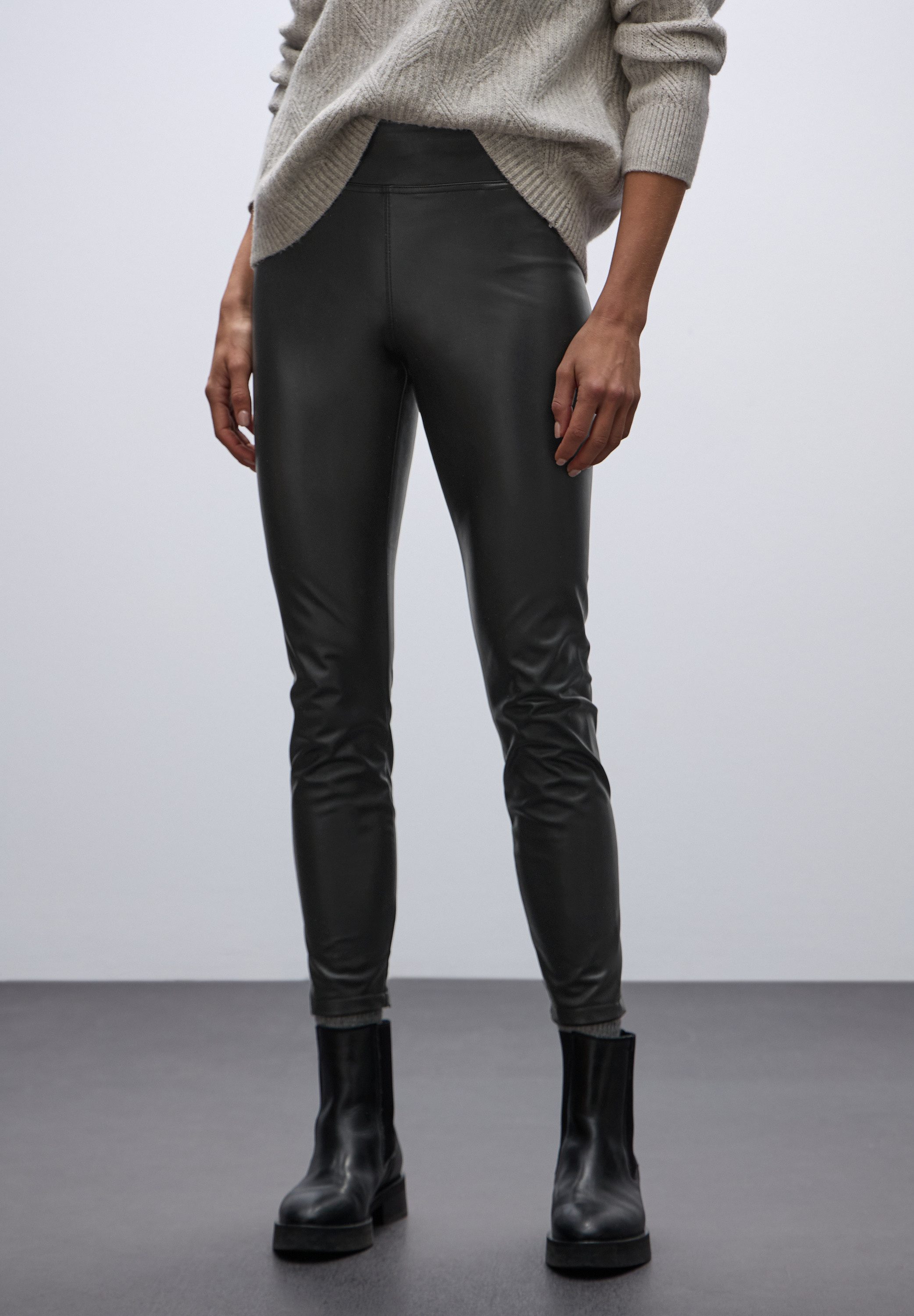 STREET ONE Leggings mit Elastikbund