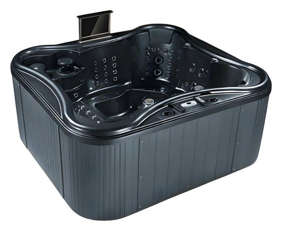 Xlmoebel Whirlpool-Badewanne Whirlpool Hydromassagewanne Spa-Bad 220x235 cm, Made in Europa