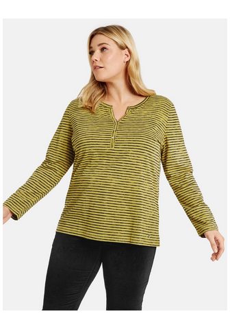 SAMOON Футболка длинный рукав с круглым вырез...