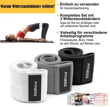 GOLDEN Trainingsbänder Fitnessband Hüftbänder Übungsband Sportband Widerstandsbänder Training