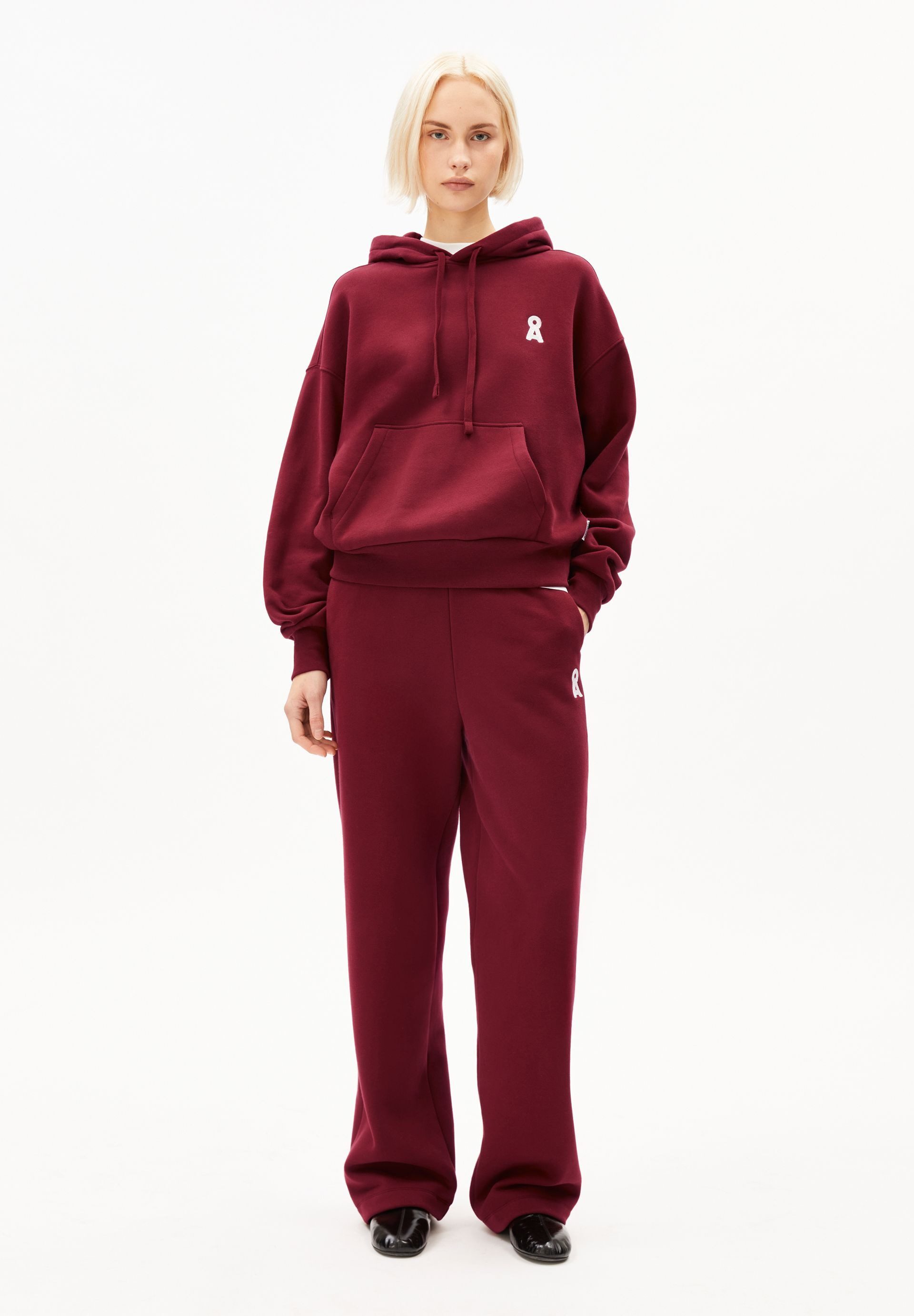 Armedangels Hoodie ICONIC Å FRANCISARAA Sweathoodie aus Bio-Baumwolle (1-tlg., Oversized Fit) Kängurutasche