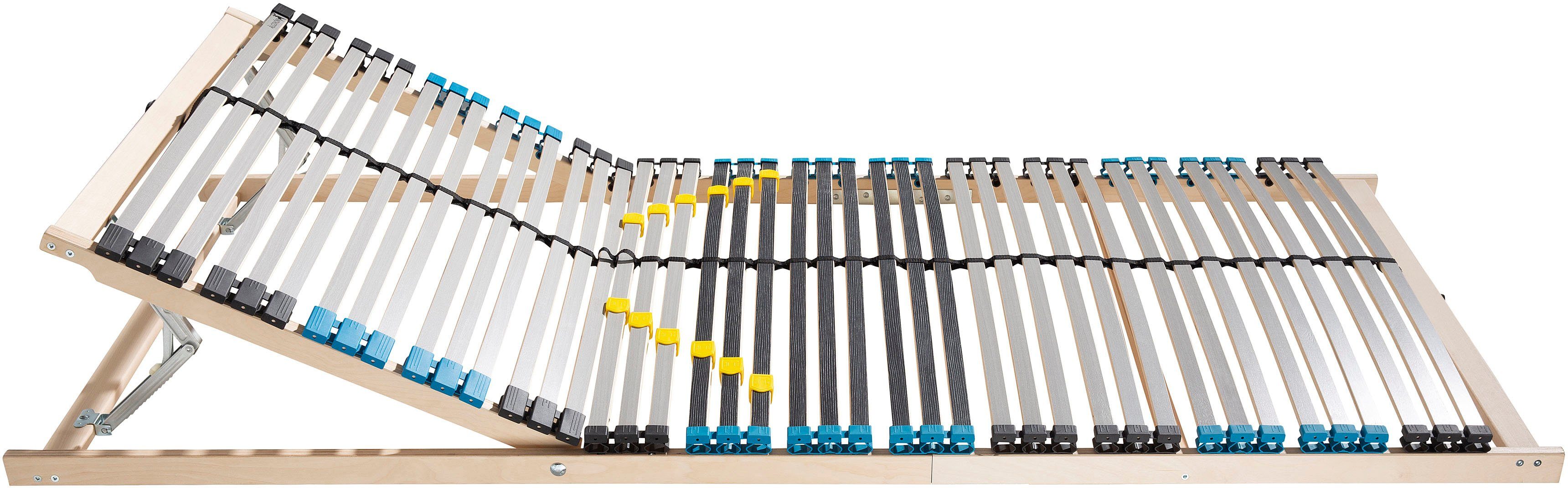 Lattenrost Visto 42 K, Beco, Kopfteil manuell verstellbar, Fußteil nicht verstellbar, Lattenrost zur Selbstmontage