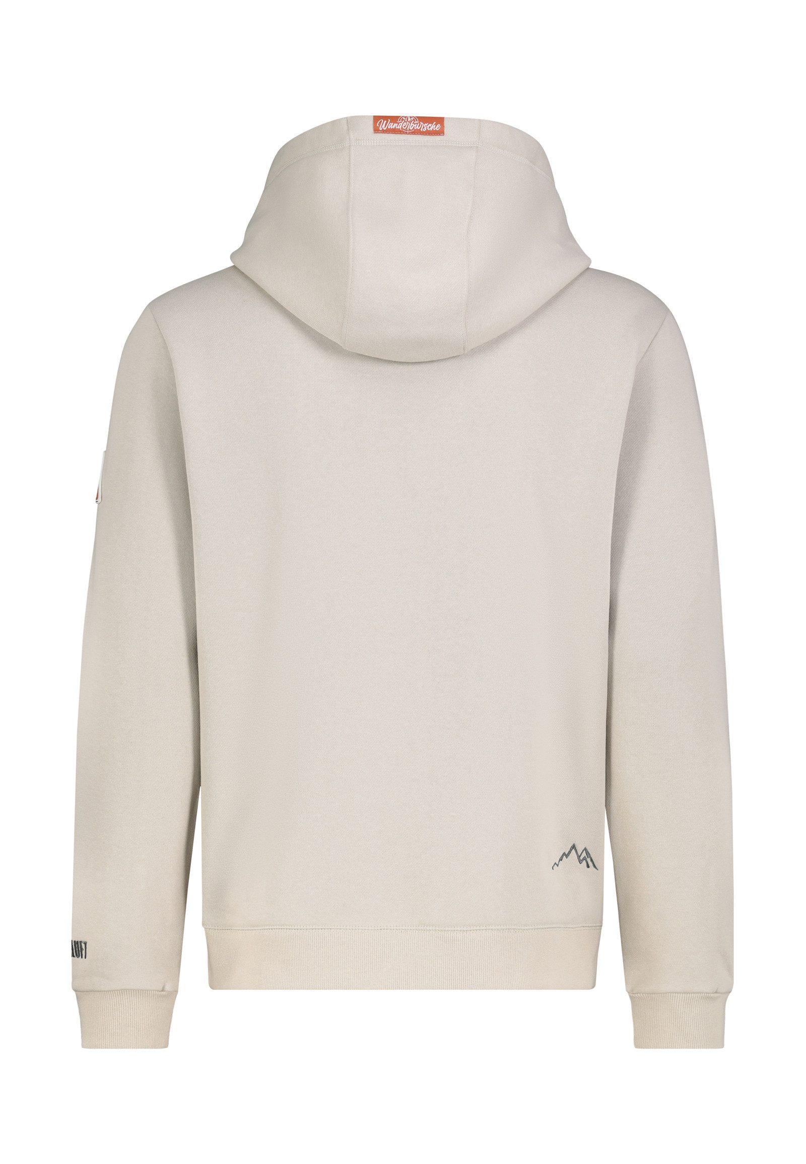 SUBLEVEL Kapuzenpullover Herren Kapuzenpullover mit Berge Print Sweater, Ka günstig online kaufen