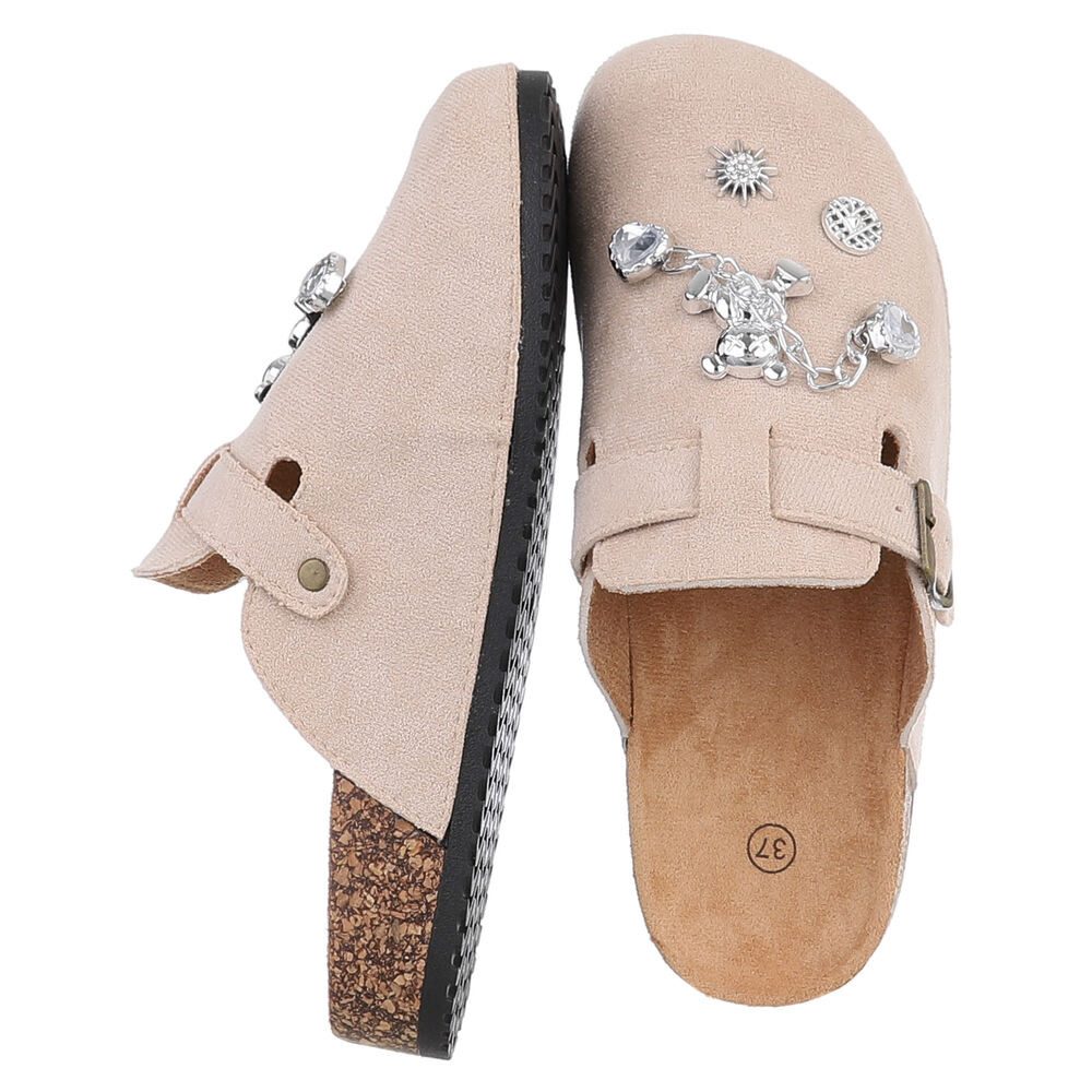 Ital-Design Damen Mules Freizeit Pantolette (88930458) günstig online kaufen