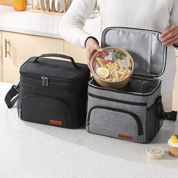 PFCTART Picknickkorb Kühltaschen, Picknick-Taschen, Lunch-Taschen, isolierte Taschen (für Lebensmitteltransport), 15L