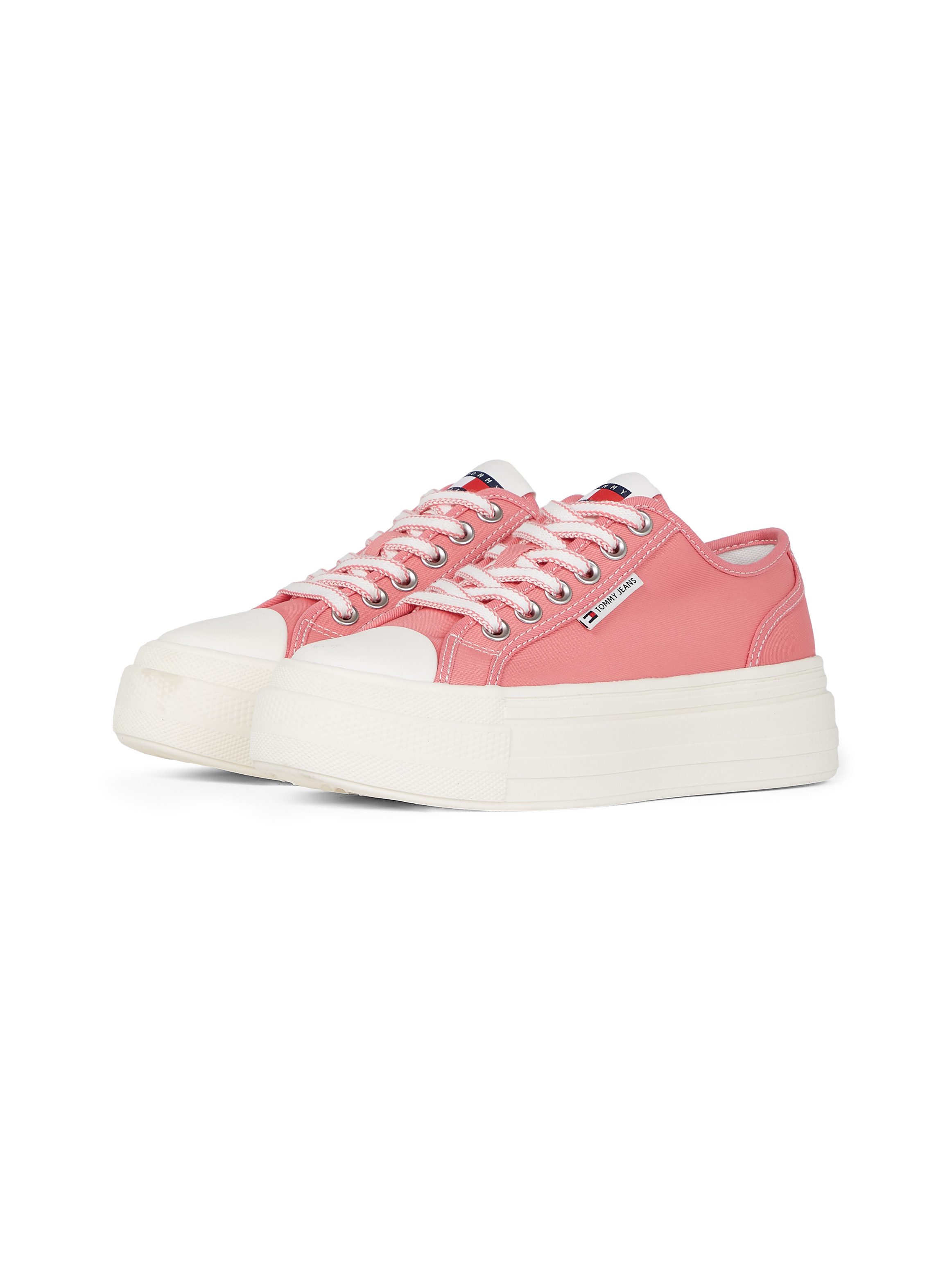 TJW FOXING FLATFORM SNEAKER LOW Plateausneaker