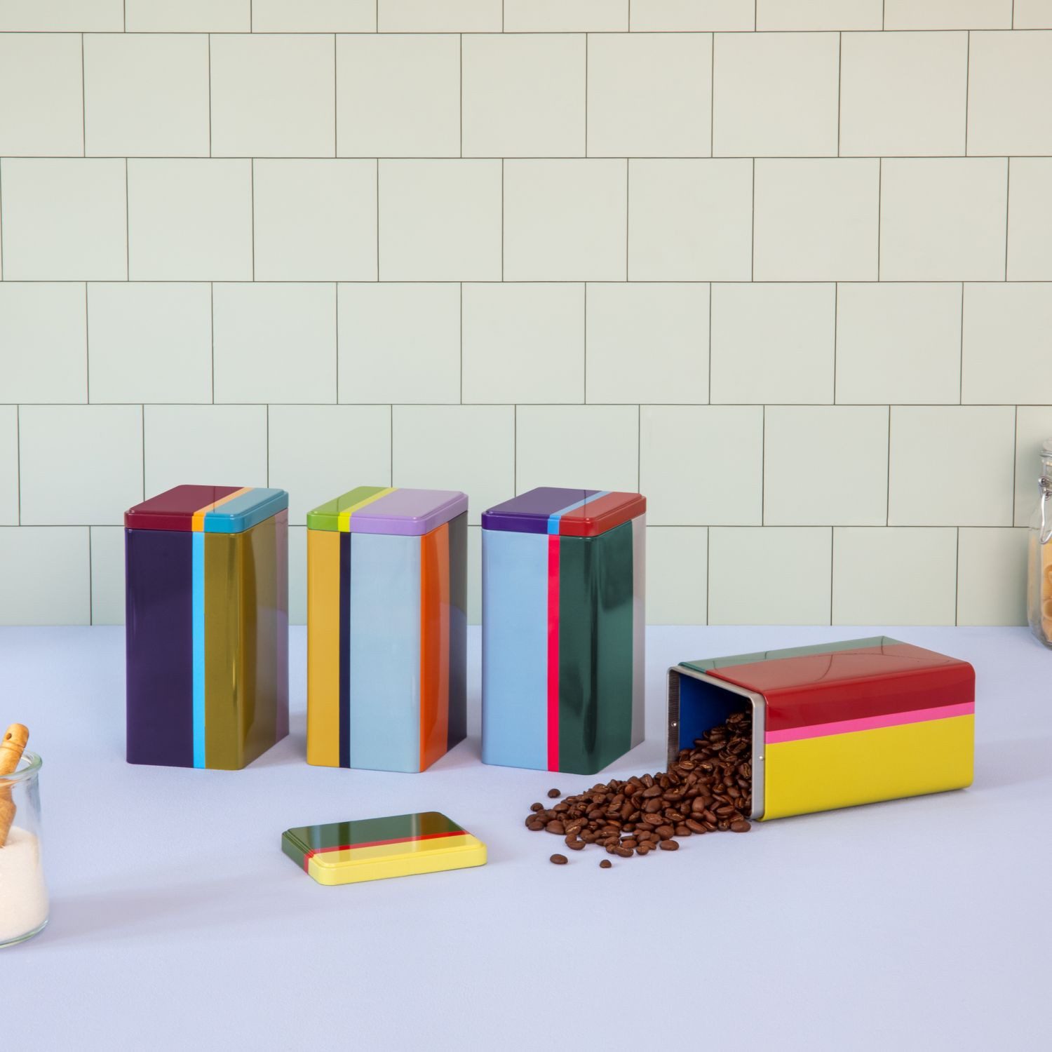 Remember Vorratsdose Yara 4-teilig, Edelstahl, (4-tlg)