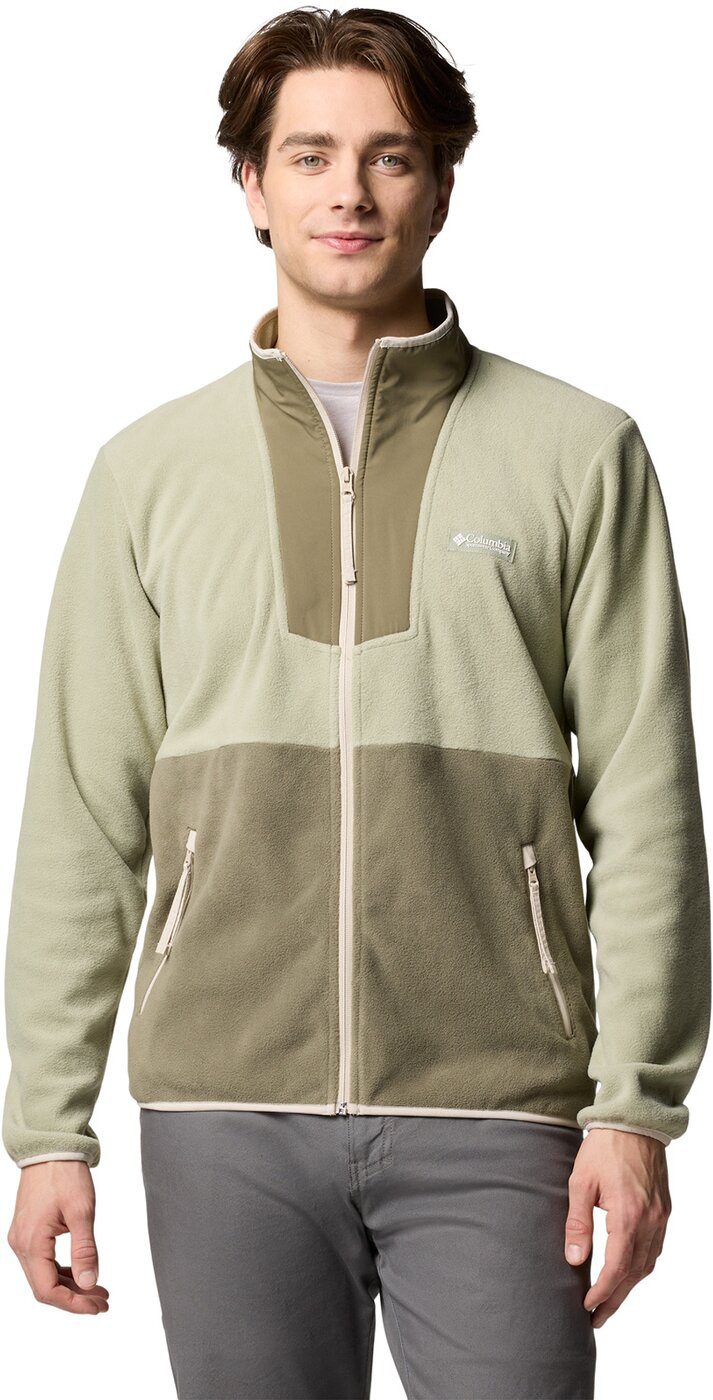 Columbia Rollkragenpullover Sequoia Grove Full Zip Fleece SAFARI, STONE GREEN