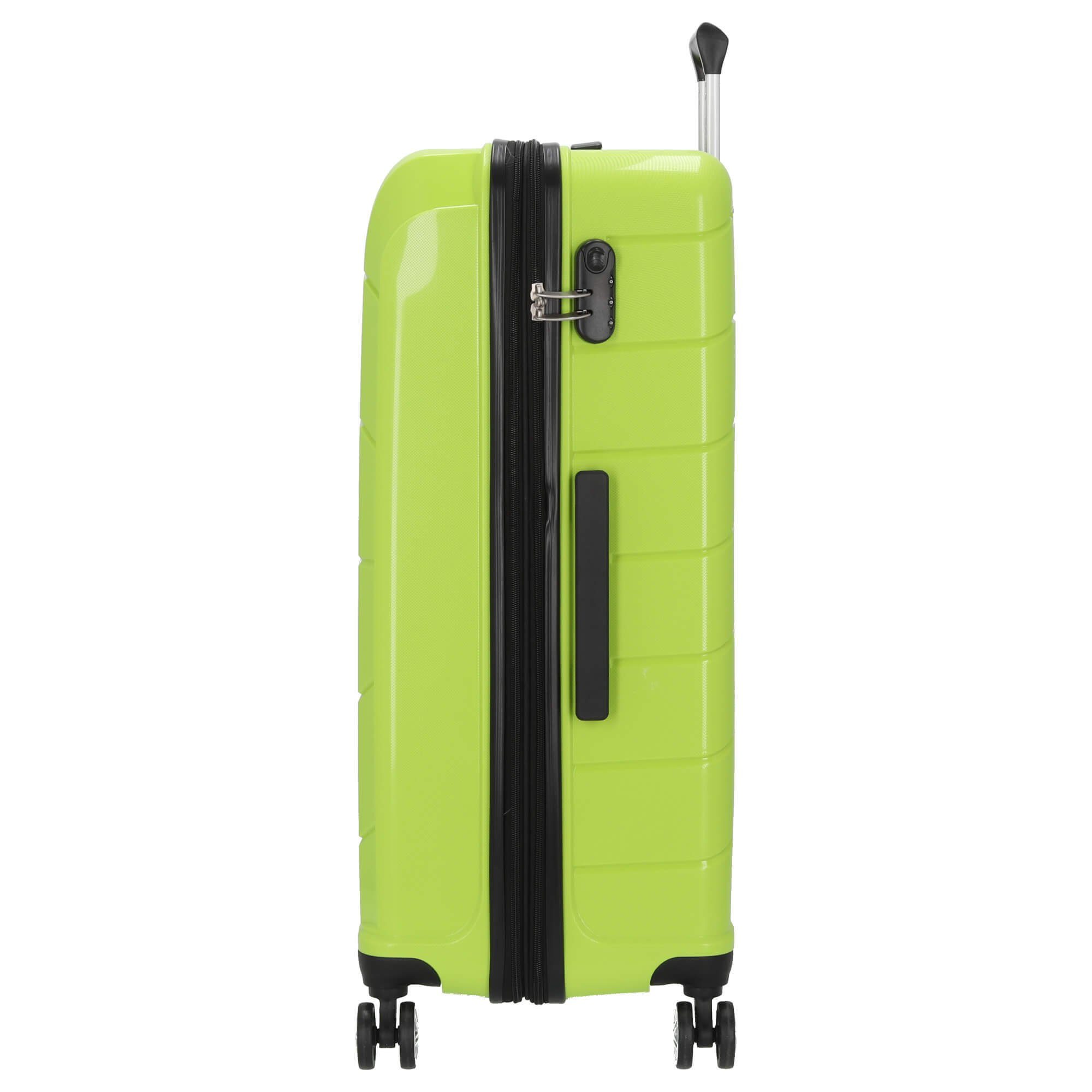 Gabol Trolley Midori - L, pistachio Rollen 75 4-Rollen-Trolley 4 cm