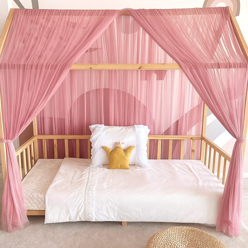 Baby Fancyroom Betthimmel Betthimmel Tüll Hausbett günstig online kaufen