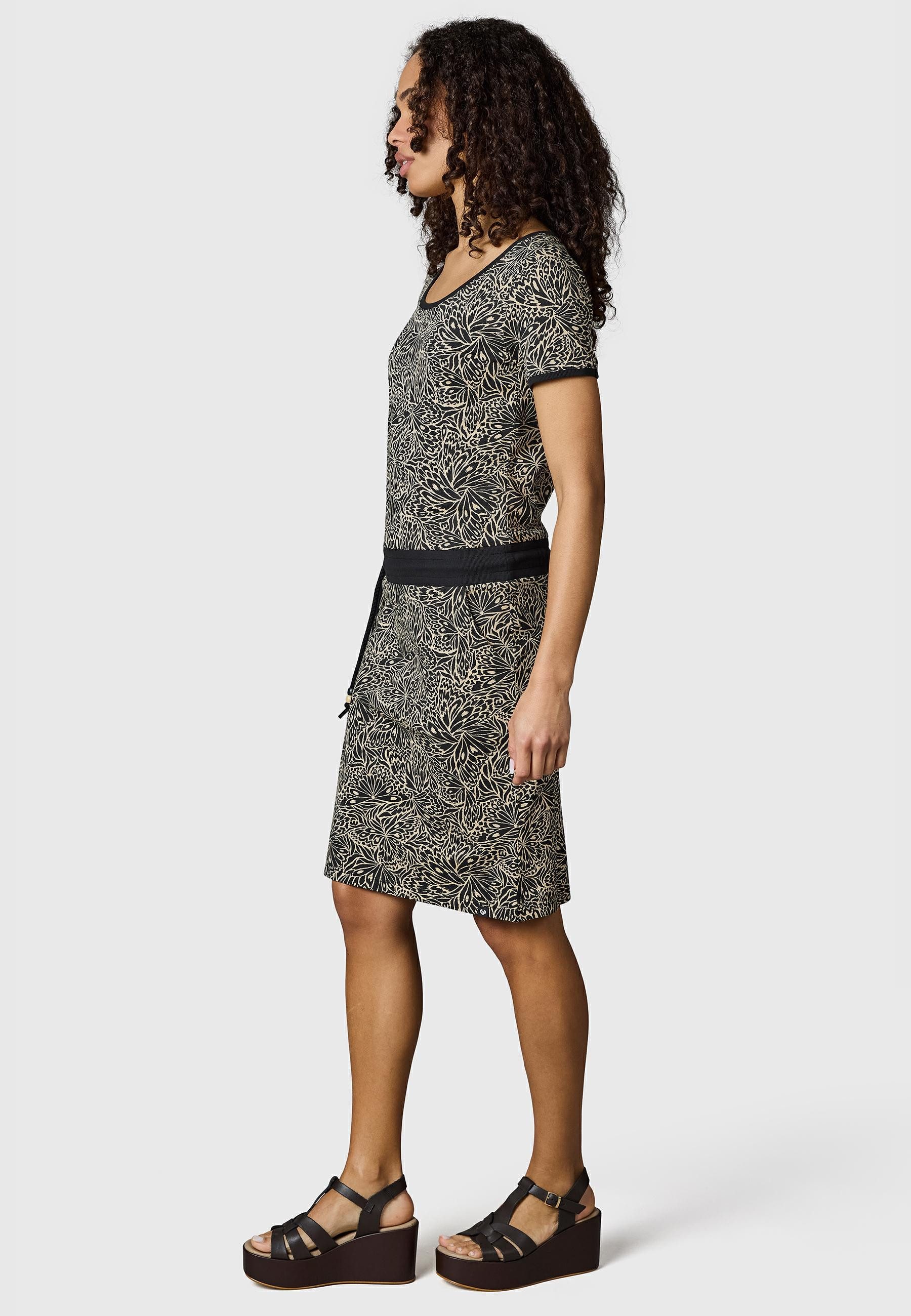 Ragwear Minikleid Baomi Zoo YOUMODO Gemustertes Damen Sommerkleid