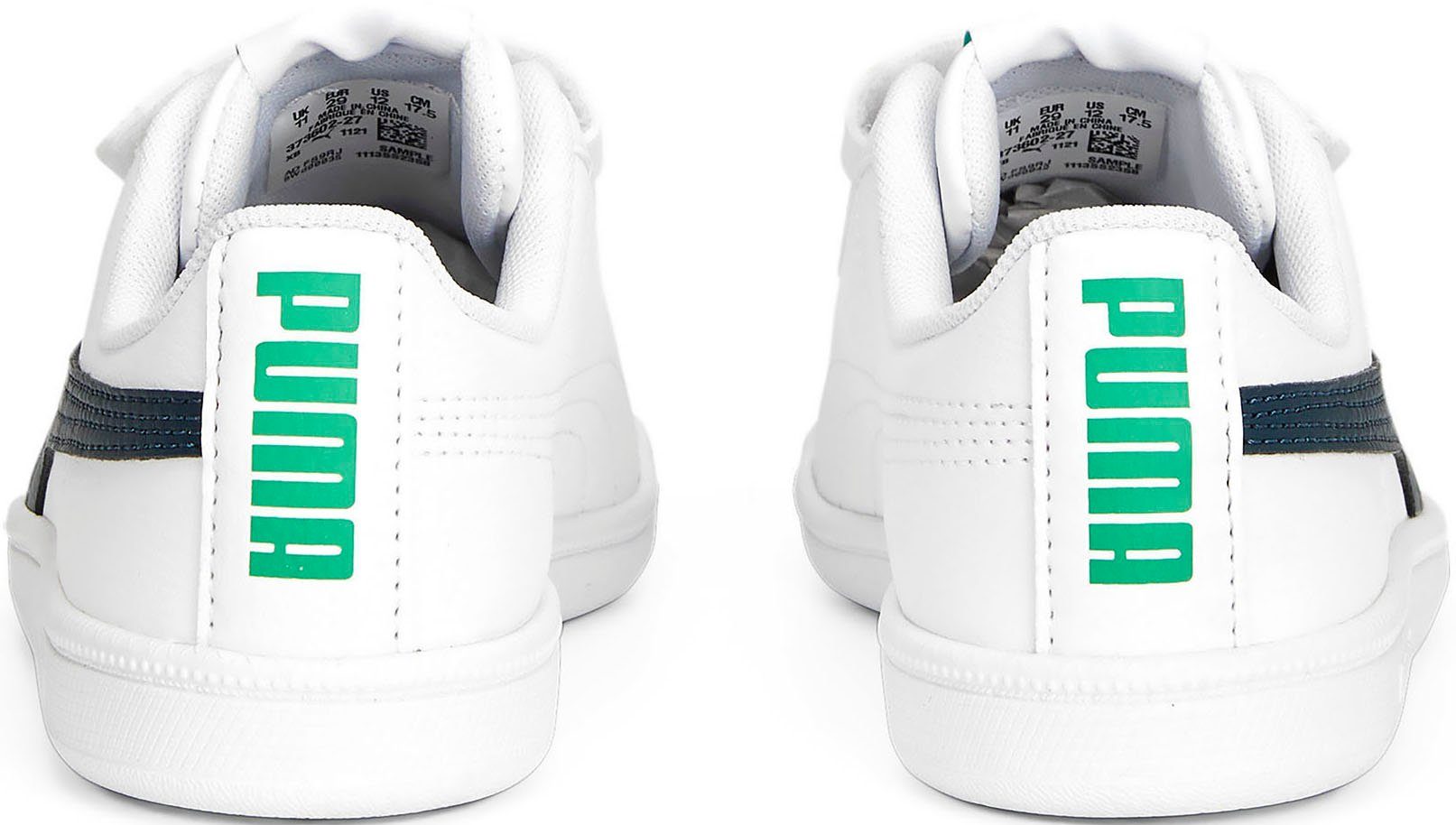PUMA Klettverschluss mit PUMA Sneaker UP PS weiß-navy V