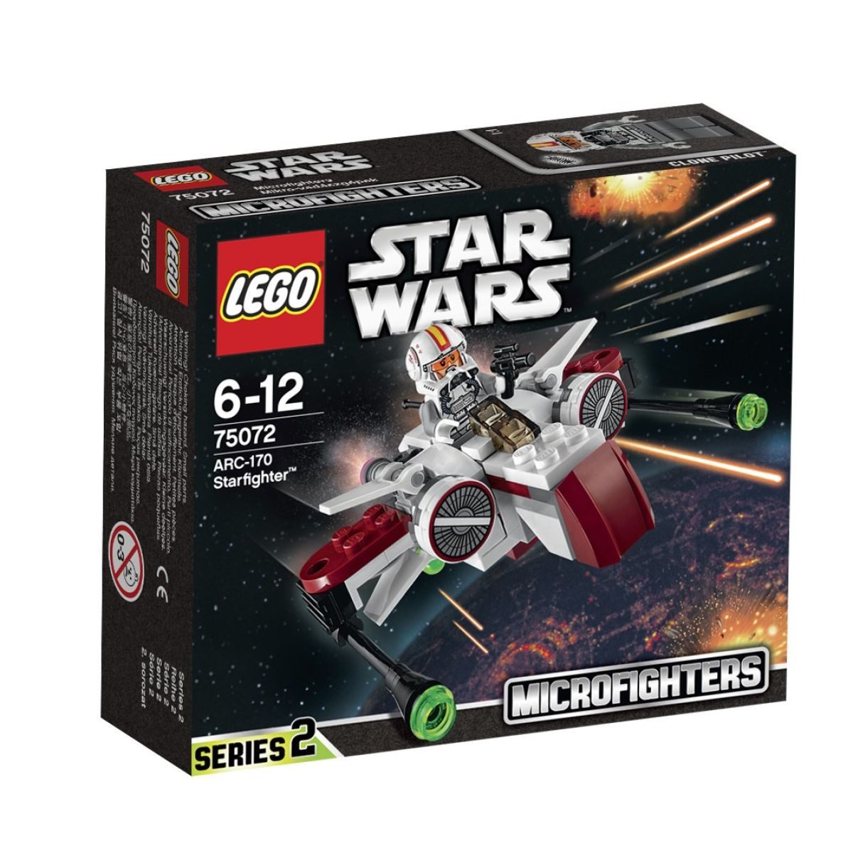 LEGO® Spiel LEGO Star Wars - 75072 ARC-170 Starfighter