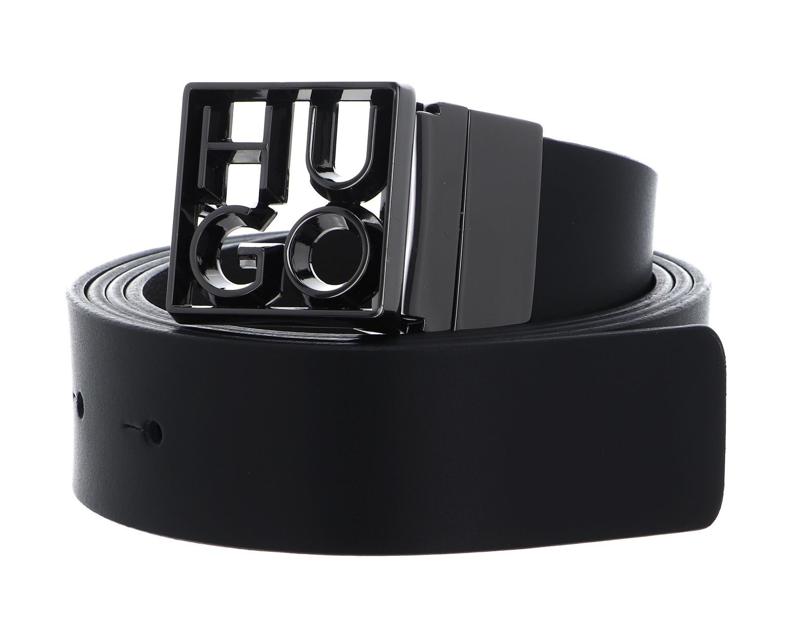 HUGO Ledergürtel HU-GO_ Frm_Or35 Leather Belt günstig online kaufen