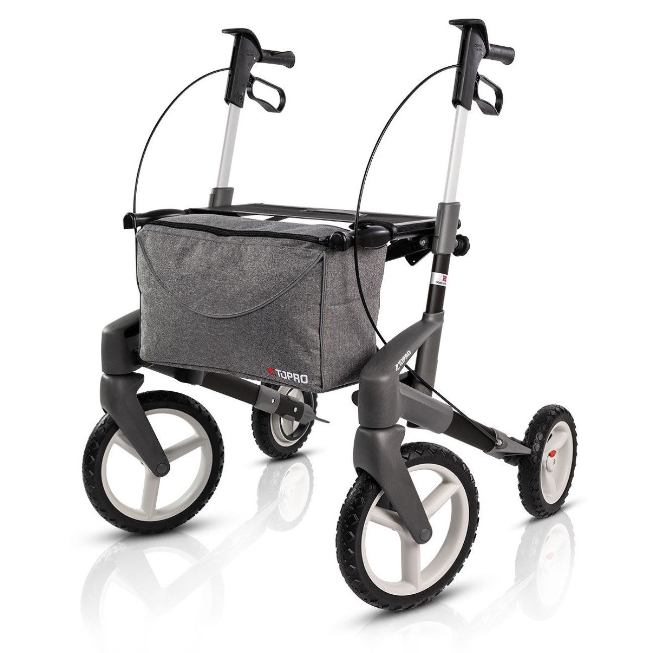 Topro Rollator Topro Olympos ATR, Farbe: Schwarz. Gr. S, 7 Jahre Garantie
