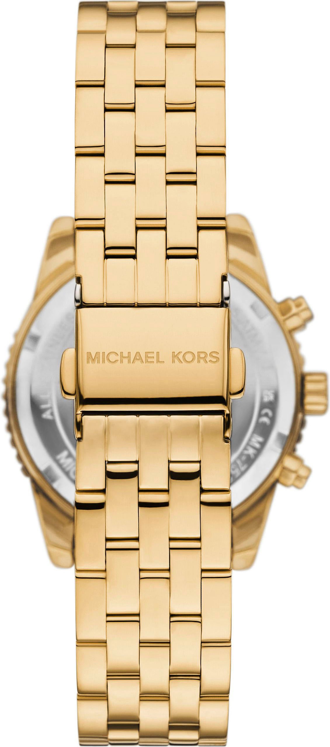 MICHAEL KORS Chronograph BRYANT MK7530, Quarzuhr, Armbanduhr, Damenuhr, Edelstahlarmband, analog, Tag