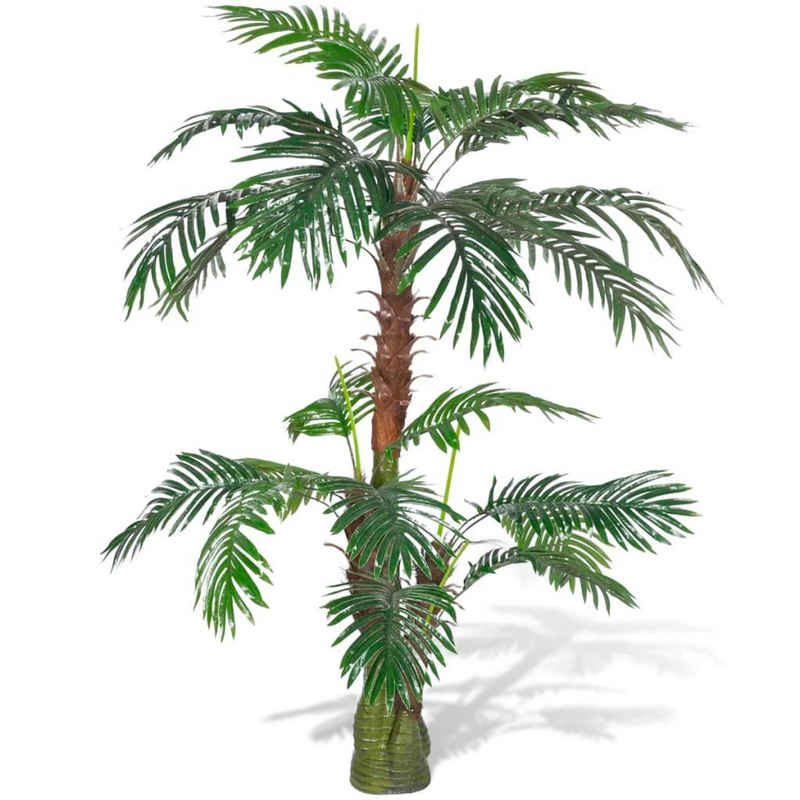 Kunstpalme Kunstpalme, Höhe 150 cm, große künstliche Palme Pflanze nicht im Topf, DOTMALL, Höhe 150 cm
