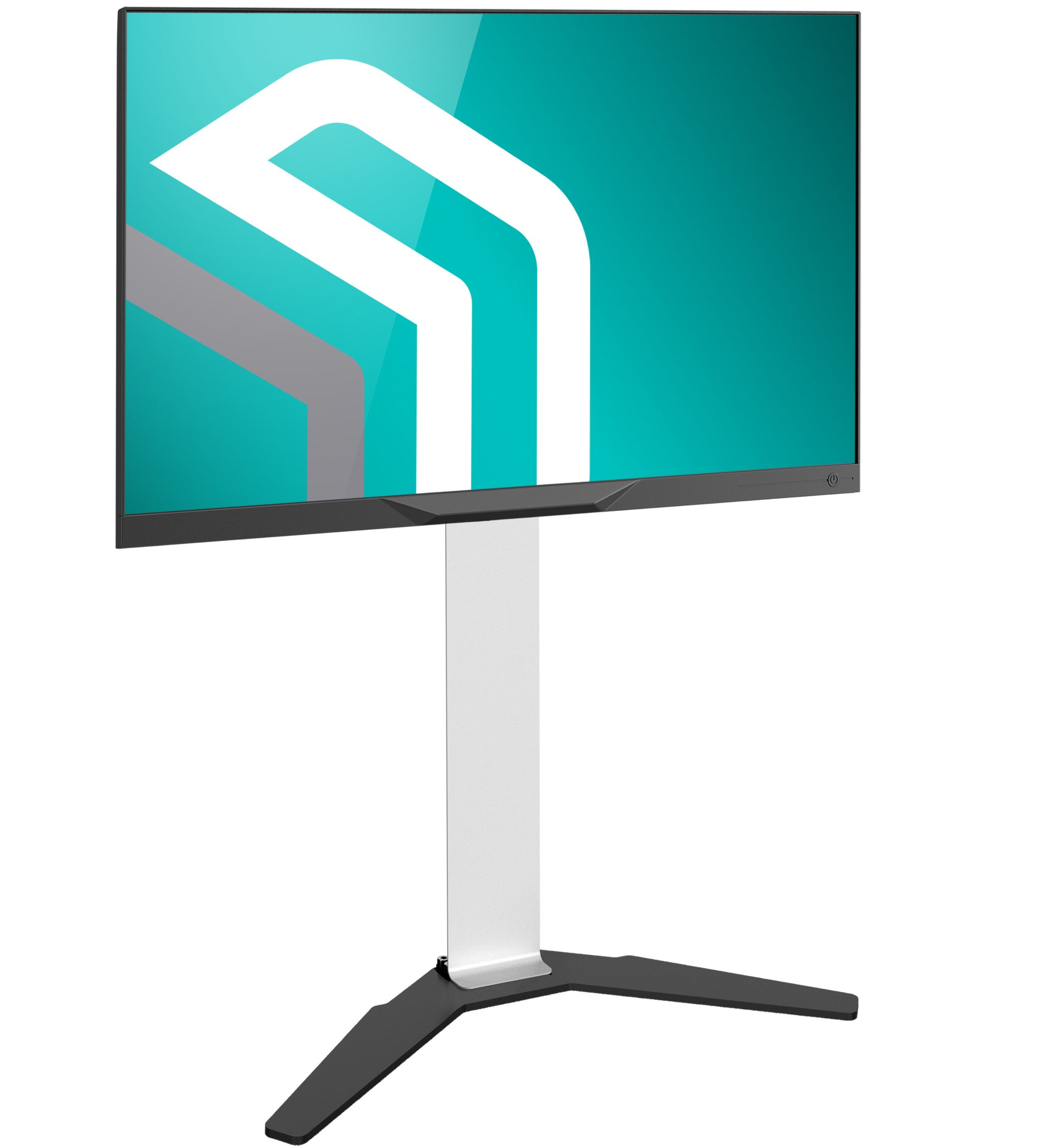 ONKRON TV-Ständer ONKRON 26-65 Zoll, bis 35 kg, TS1140-W, (bis 65,00 Zoll, höhenverstellbar max VESA 400x400 Weiß)