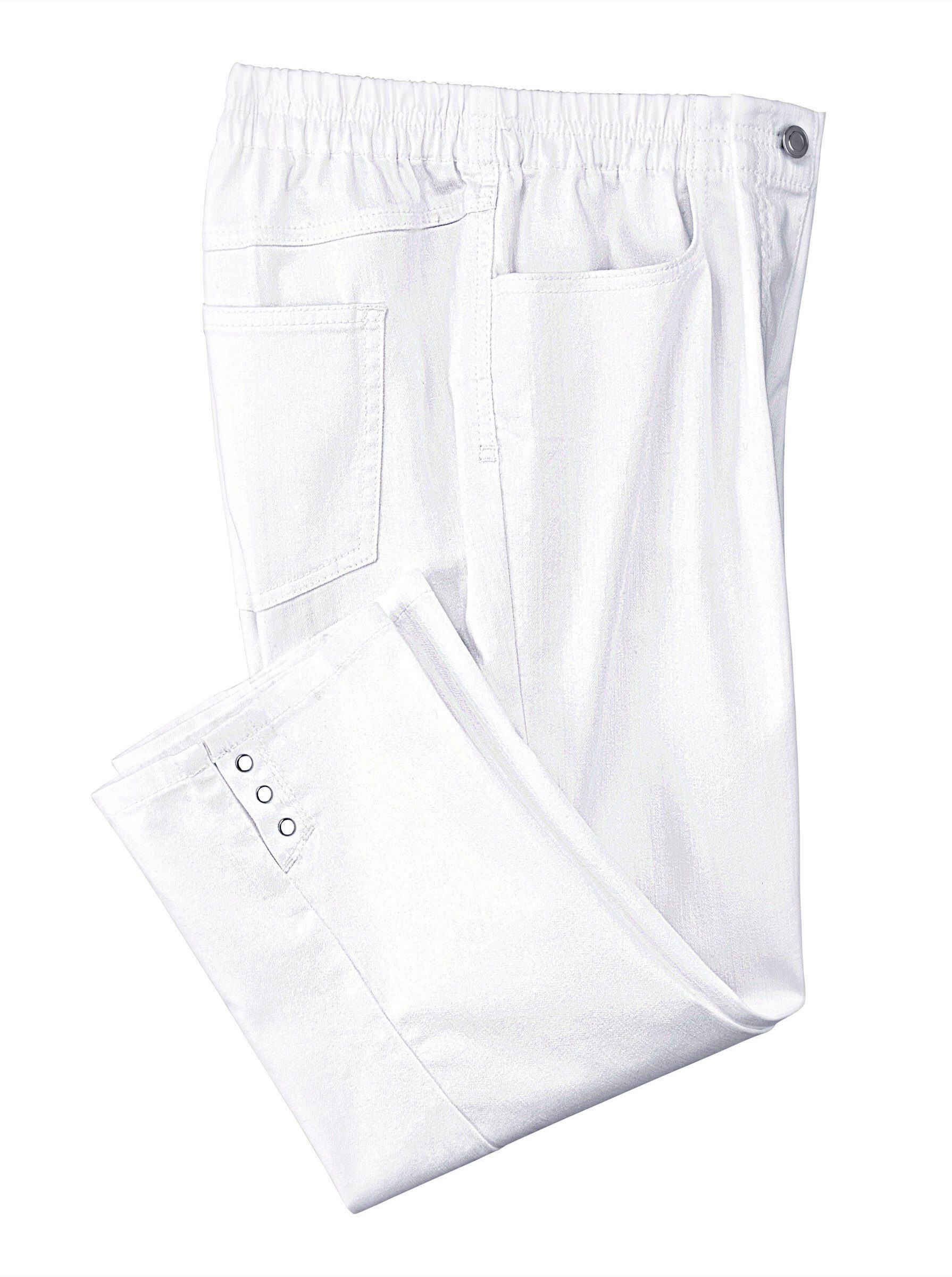 Witt Jeansshorts Capri-Jeans komfortabel