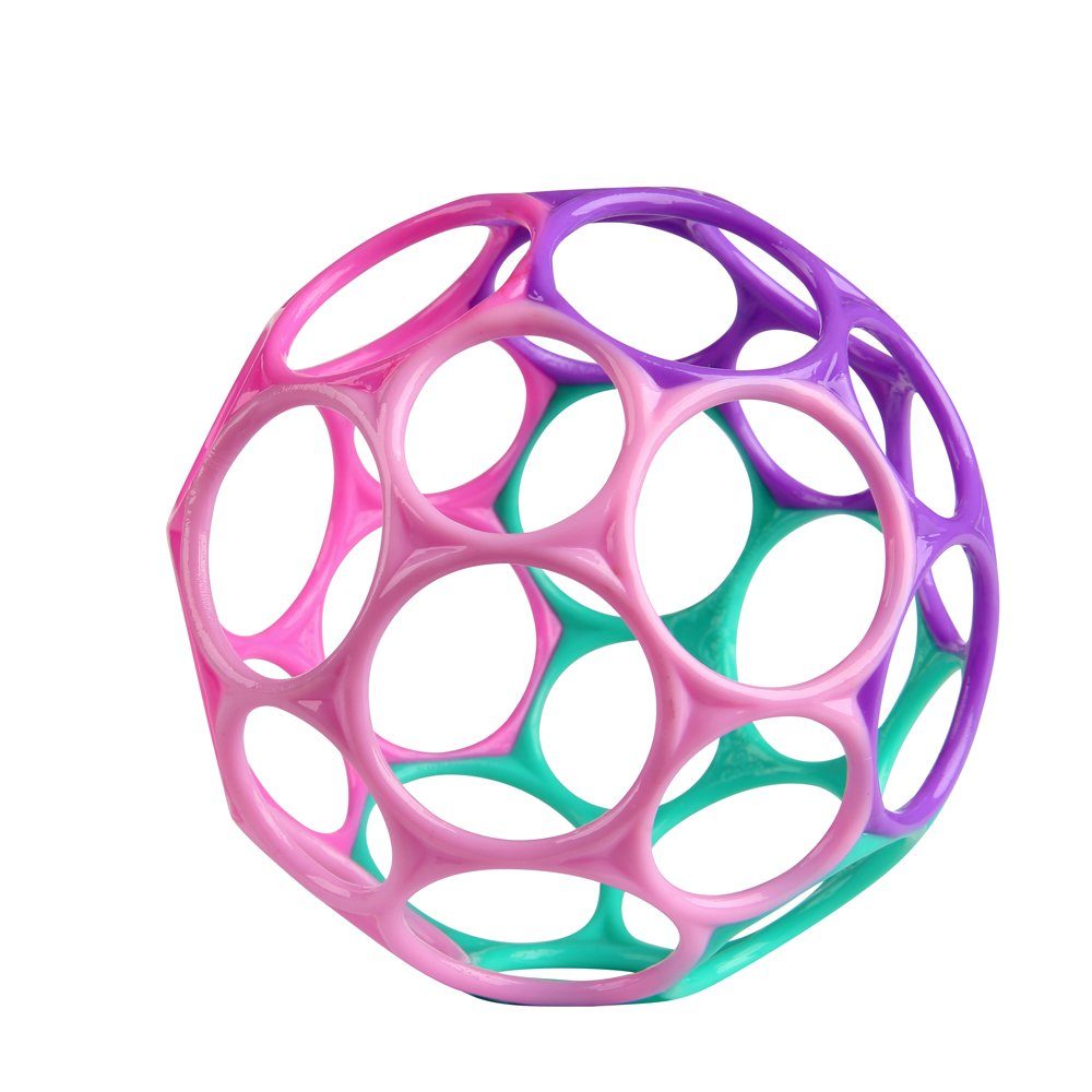 OBALL Greifling »10 cm - Pink/Lila, Greifball Spielzeug für Babys ab 0+  Monate«