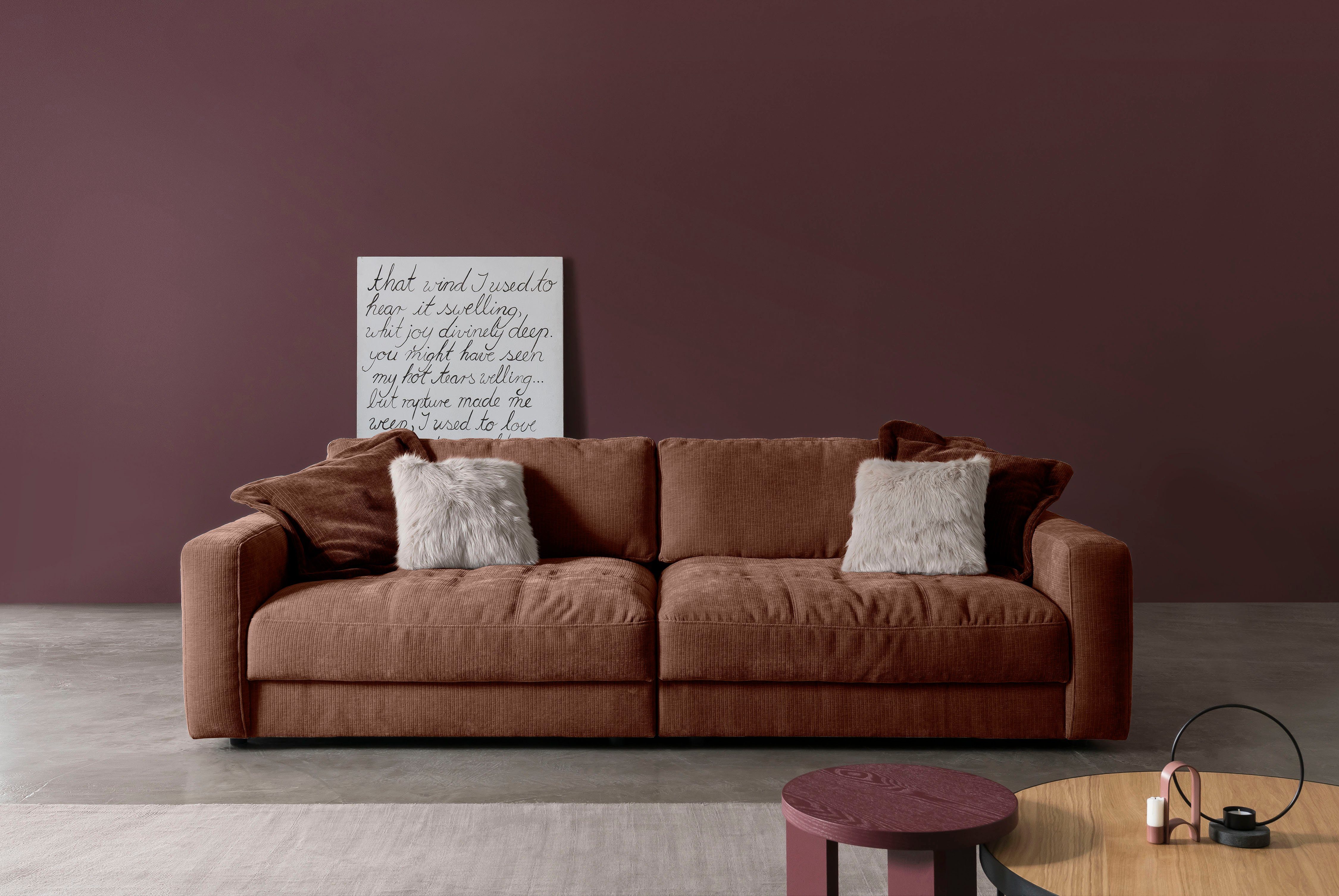 TRENDMANUFAKTUR Ecksofa "Graz, wahlweise mit Sitzvorschub und Bettkasten, L günstig online kaufen