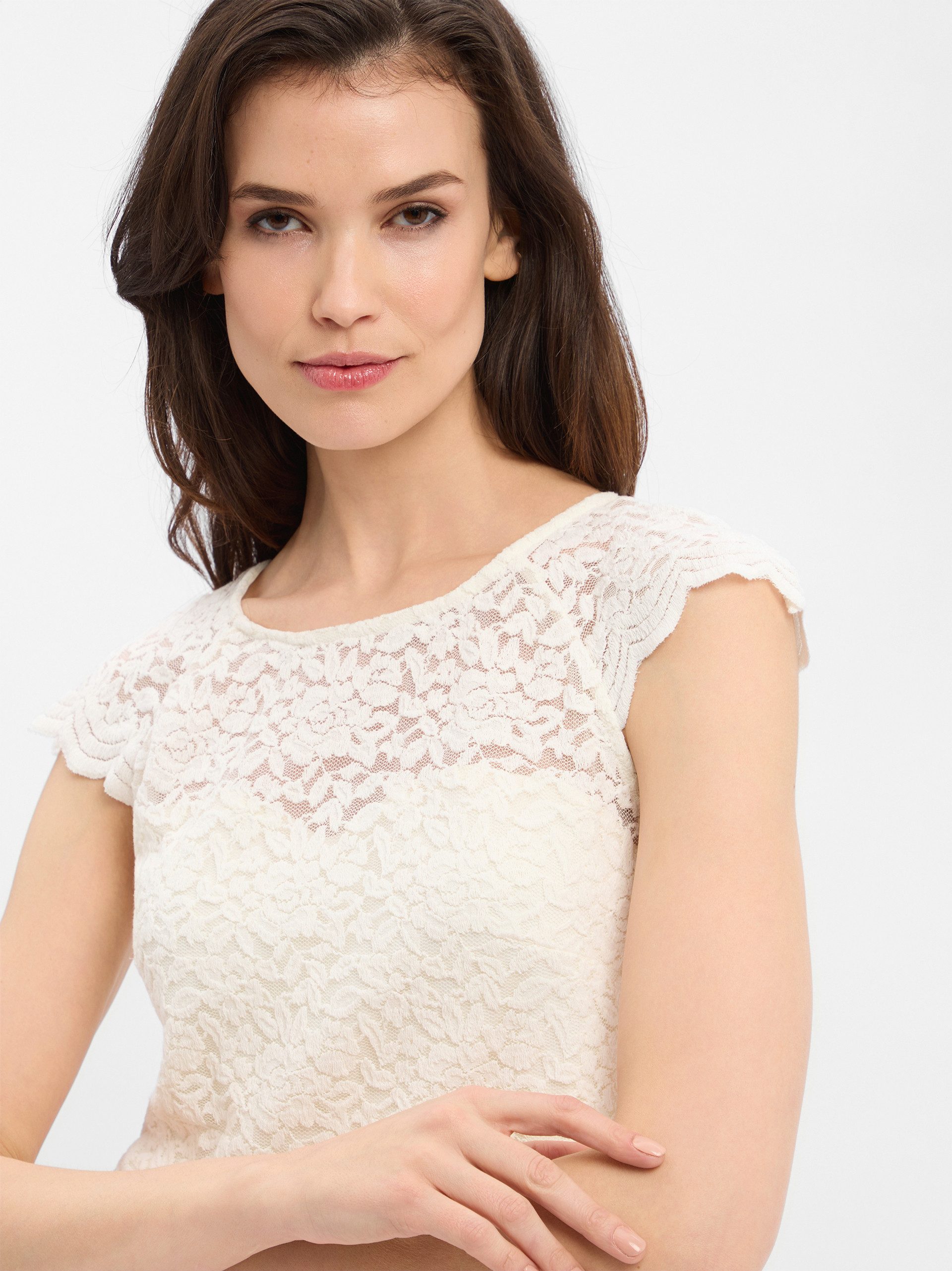 Marie Lund Spitzenshirt