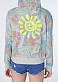 Chiemsee Kapuzensweatjacke »mit Blumenprint und Neon-Details« (1-tlg), Bild 7