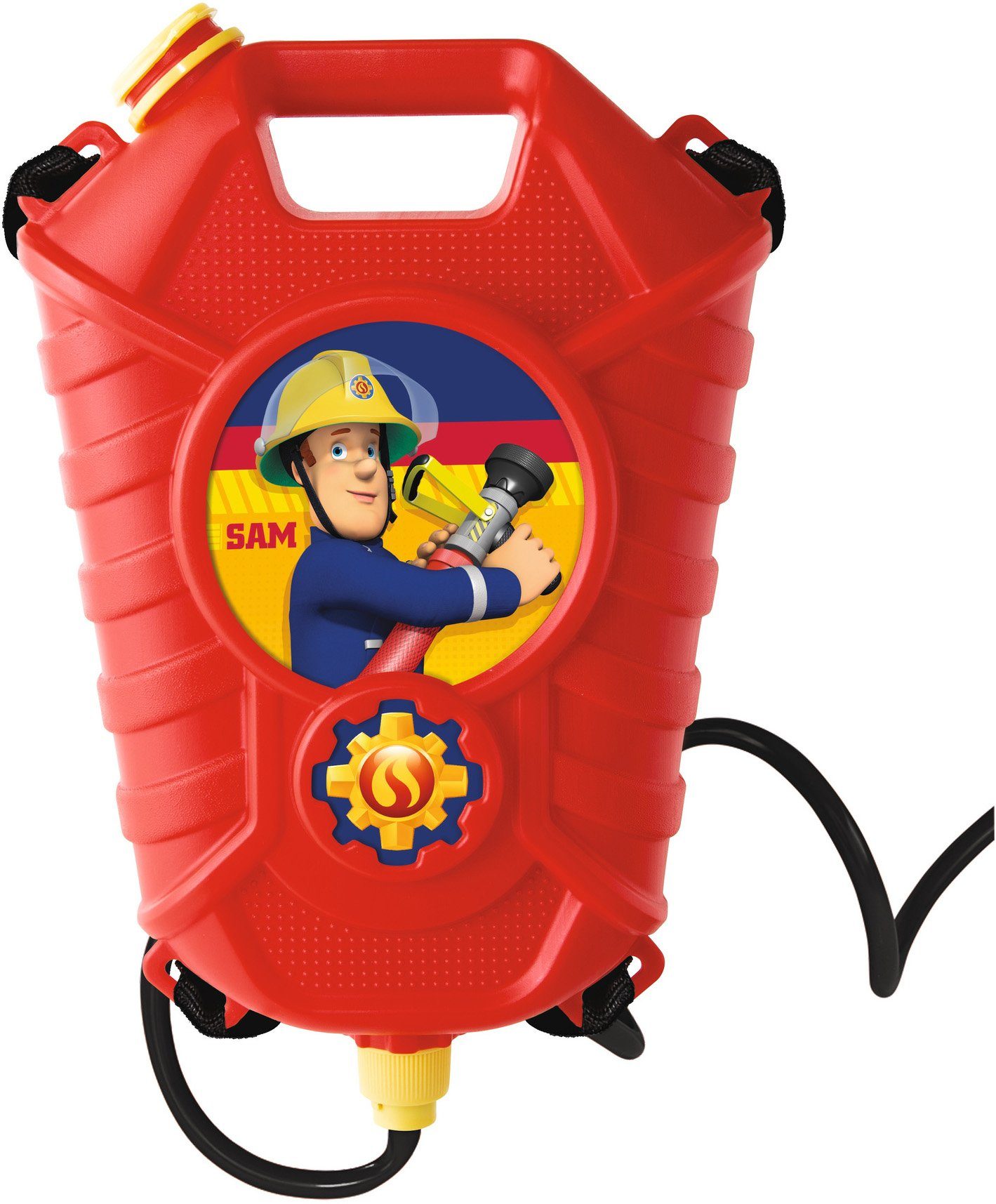 SIMBA Wasserpistole Feuerwehrmann Sam, Tankrucksack